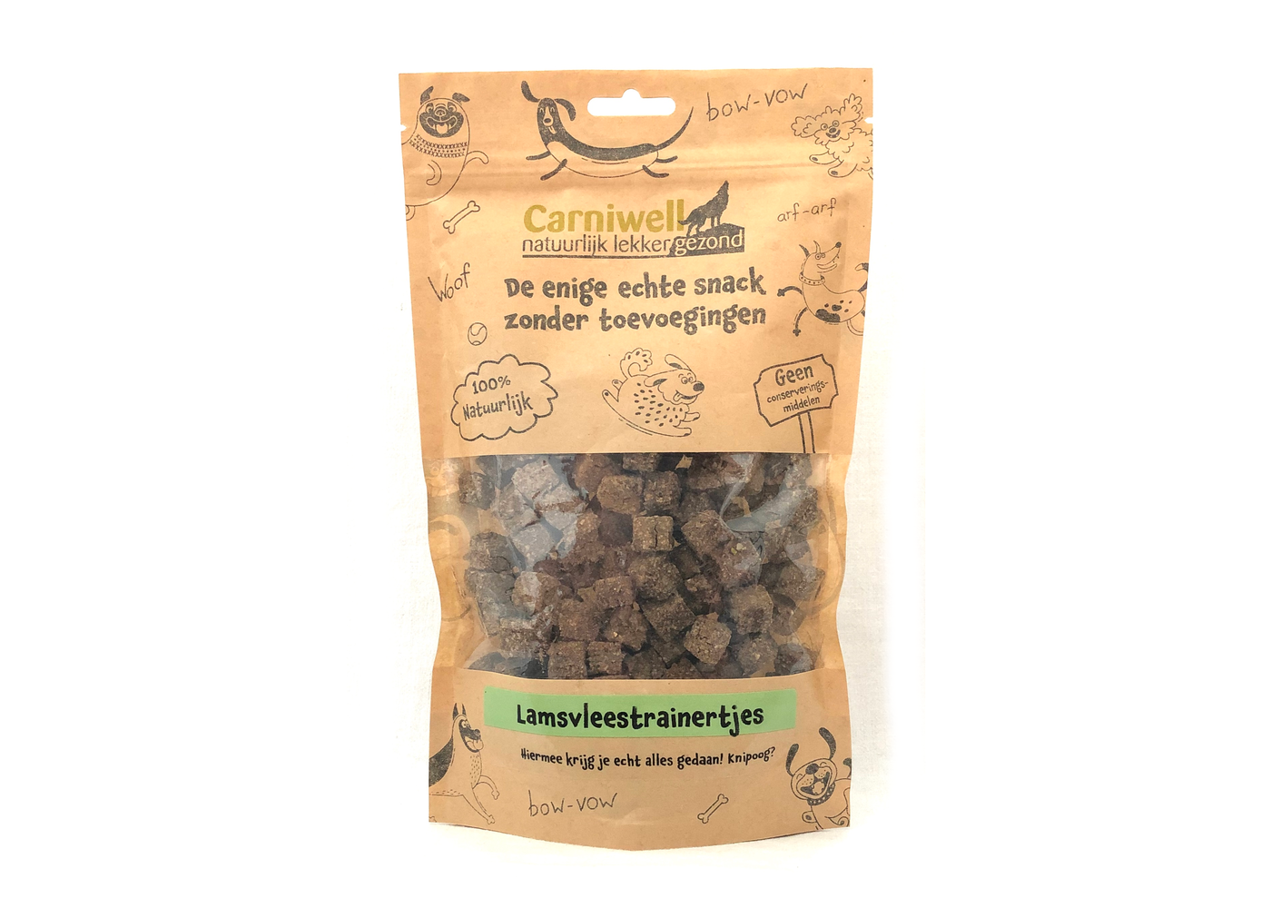 Carniwell Friandises à la viande d'agneau Carniwell 200g