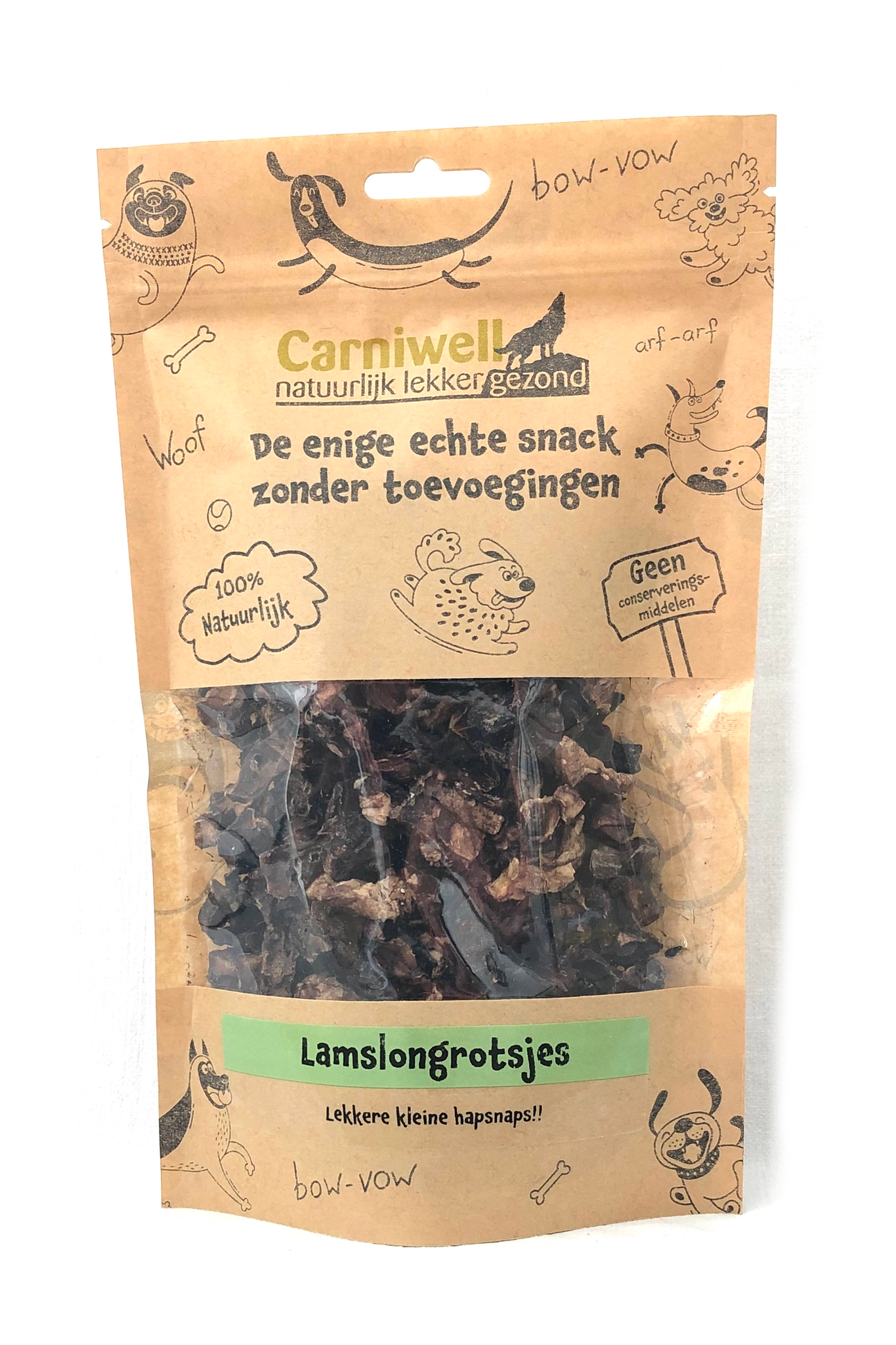 Carniwell Rochers de poumon d'agneau Carniwell 100g