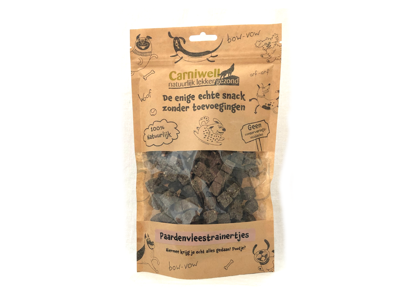 Carniwell Carniwell Horse meat treats 200g