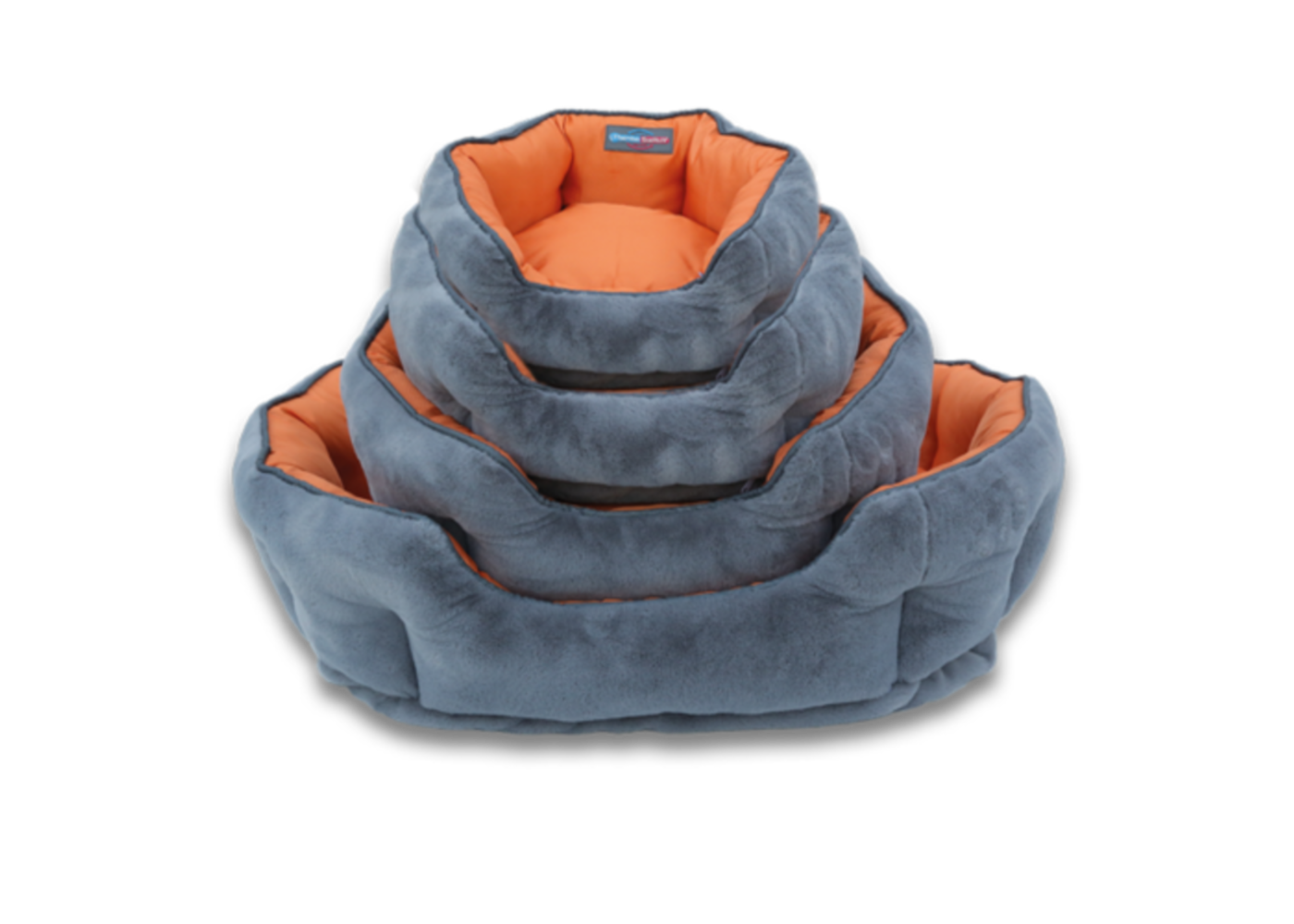Thermoswitch Santorini memory foam grigio/blu (santorini grigio/blu s 45 x 38 x 20 cm)
