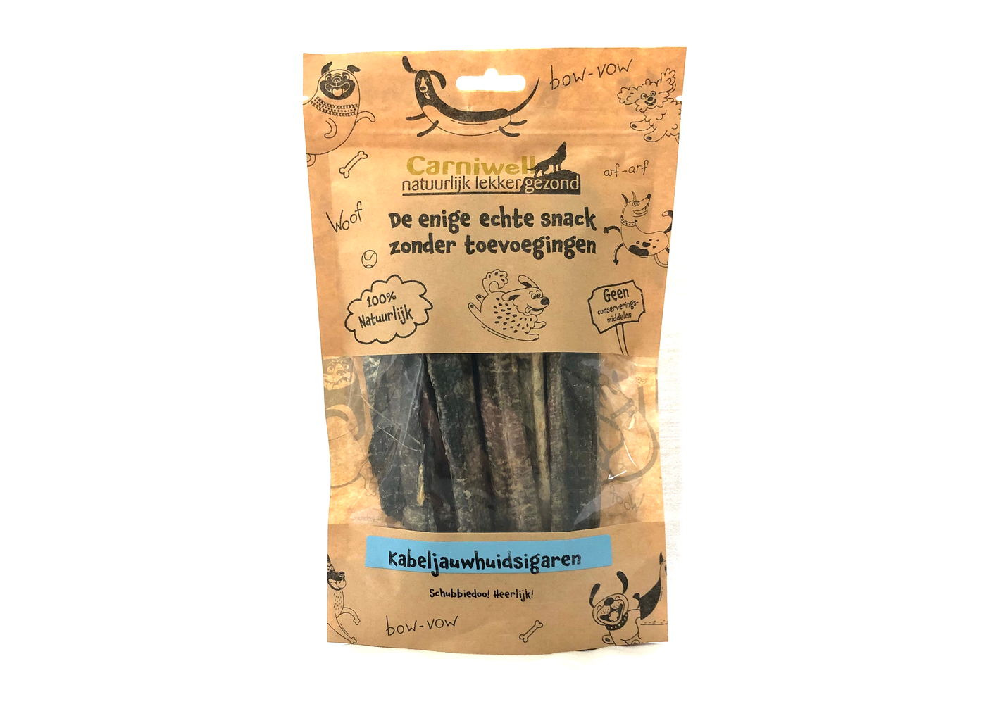 Carniwell Sigari di pelle di merluzzo Carniwell 100g