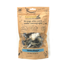 Carniwell Carniwell Snack con pelle di salmone 50g