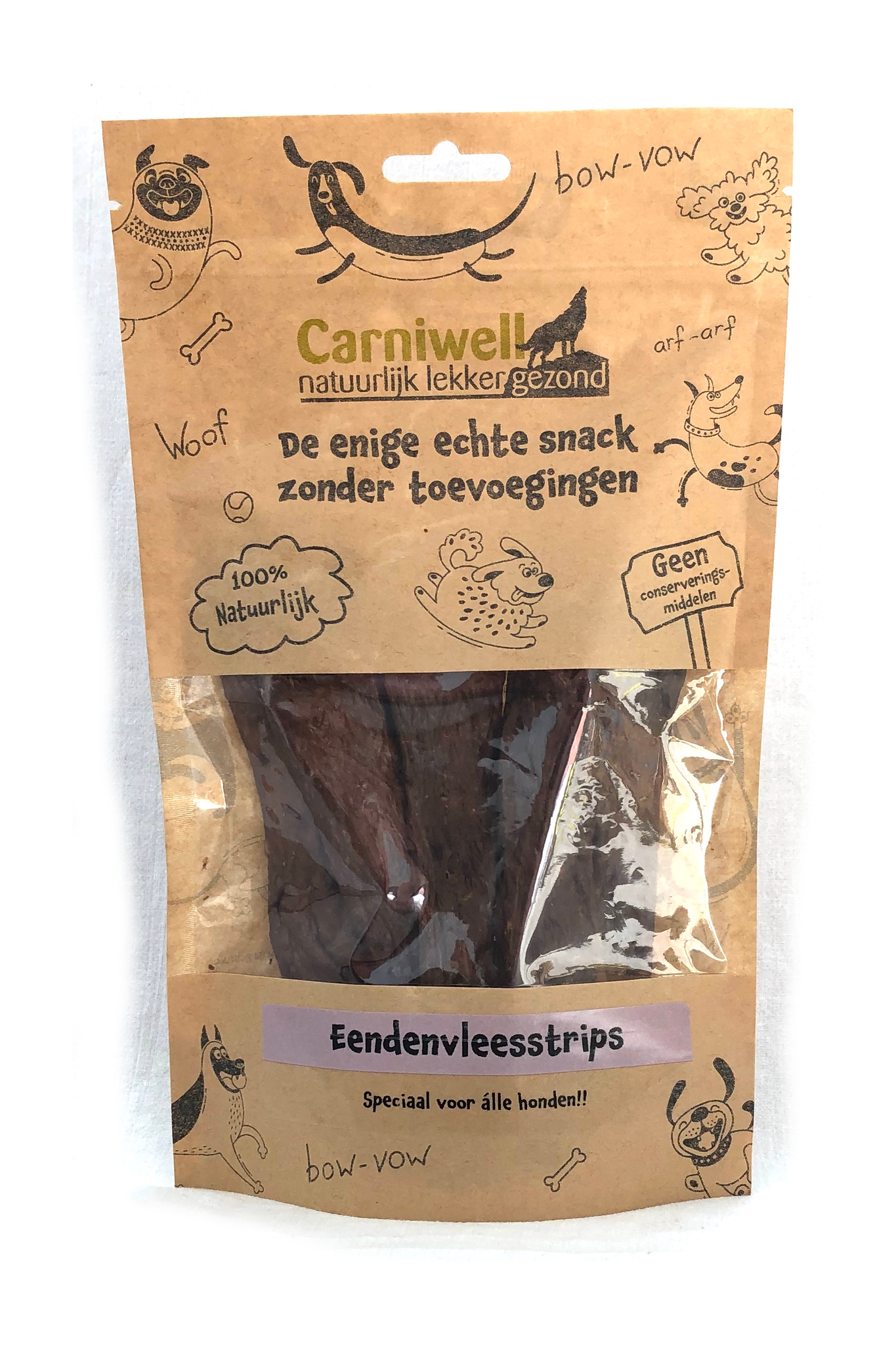 Carniwell Carniwell Viande de canard en lanières 100g