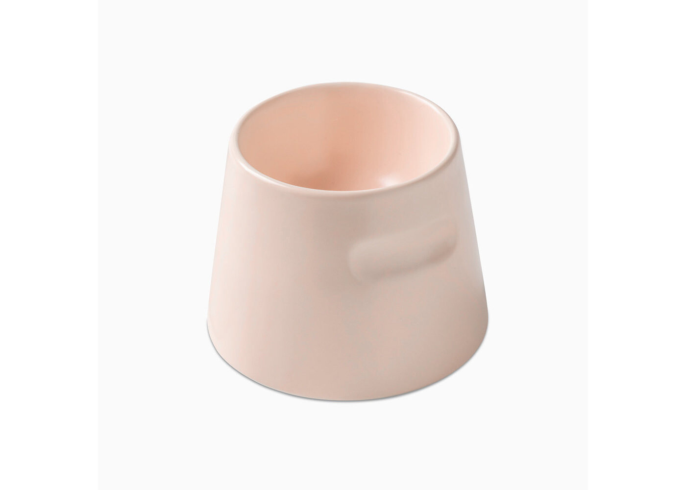 Hoopo Hoopo Mangiatoia ergonomica per gatti rosa