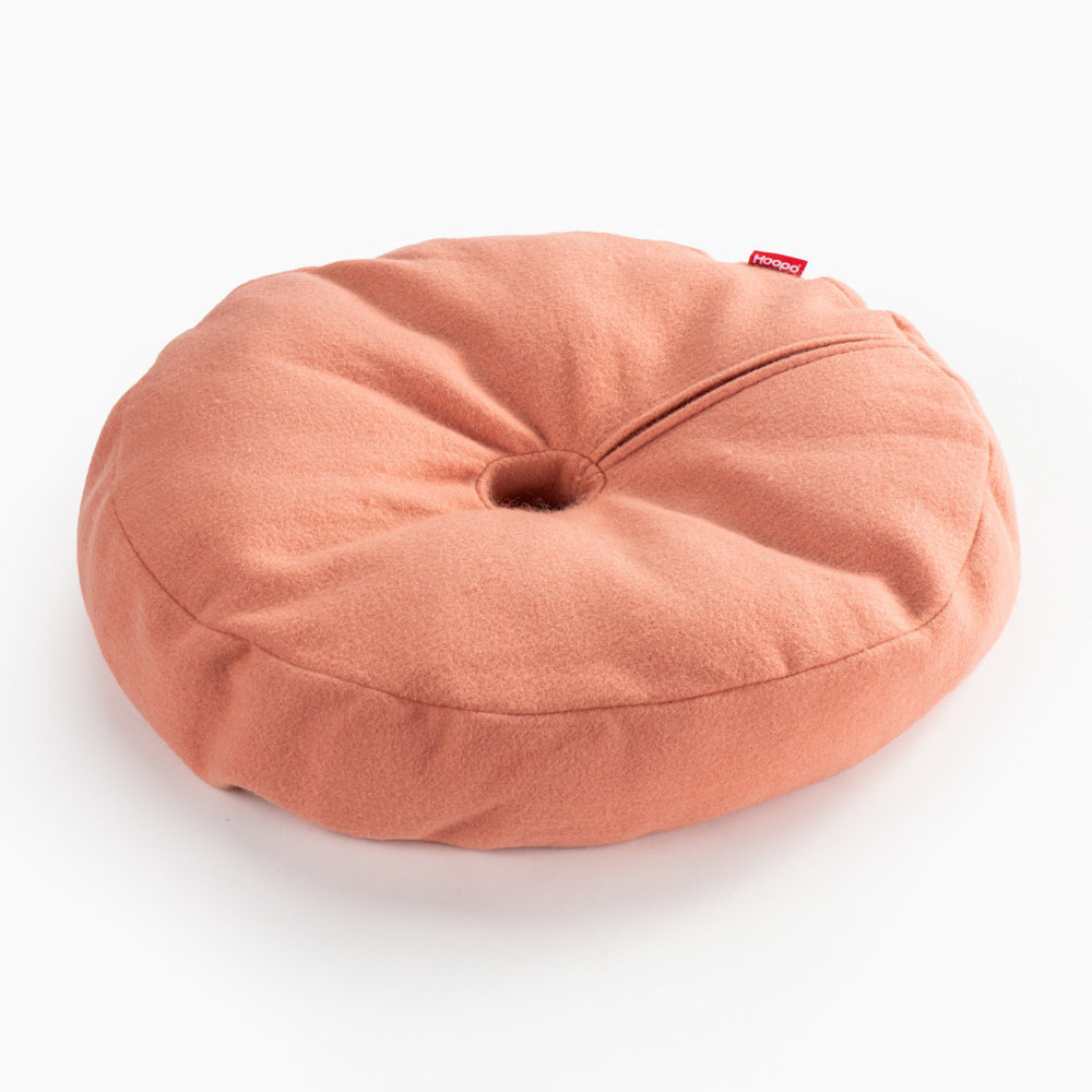 Hoopo Hoopo Donut Cat Bed Salmon Pink
