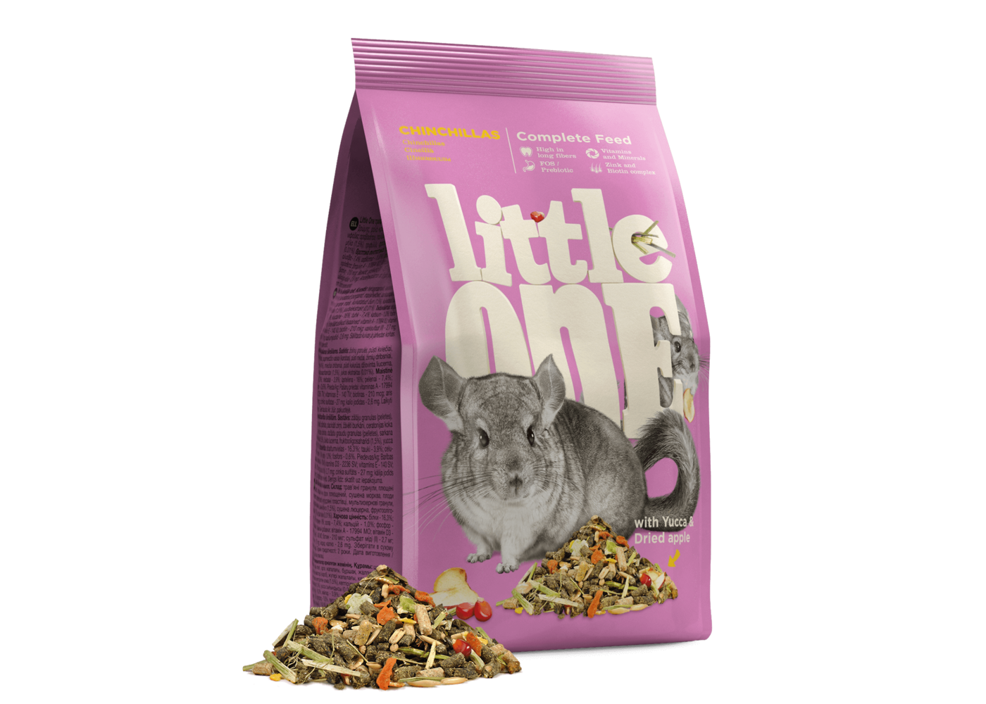 Little One Little One Nahrung für Chinchillas, 2,3 kg