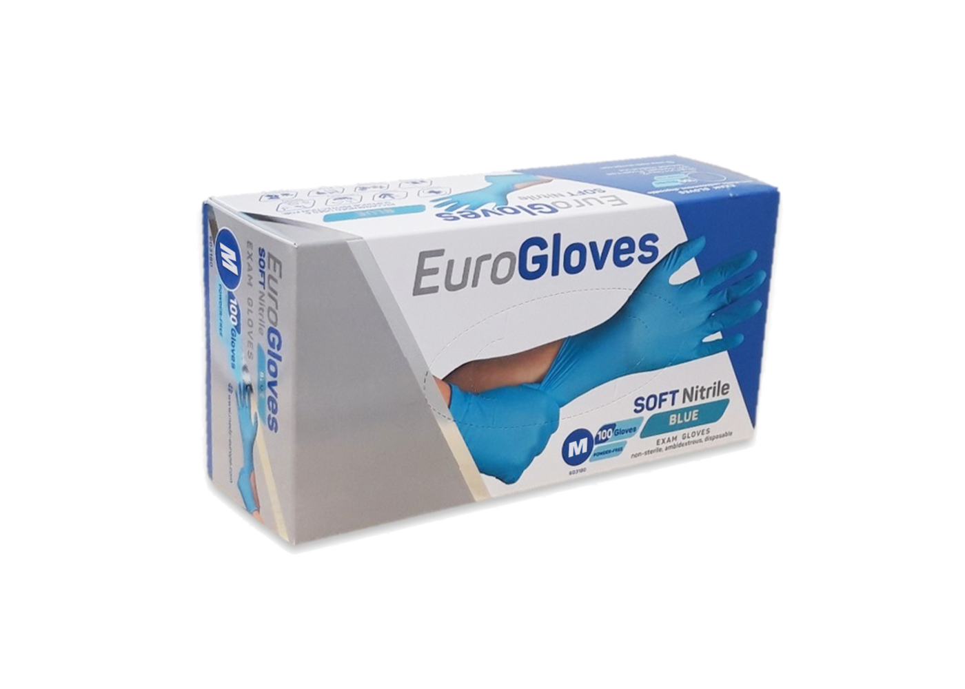 Guanti M Nitrile blu (1000 pezzi) taglia M