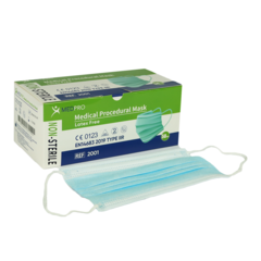 MEDPRO Soft medical mouth masks - 2000 pieces in handy dispenser box