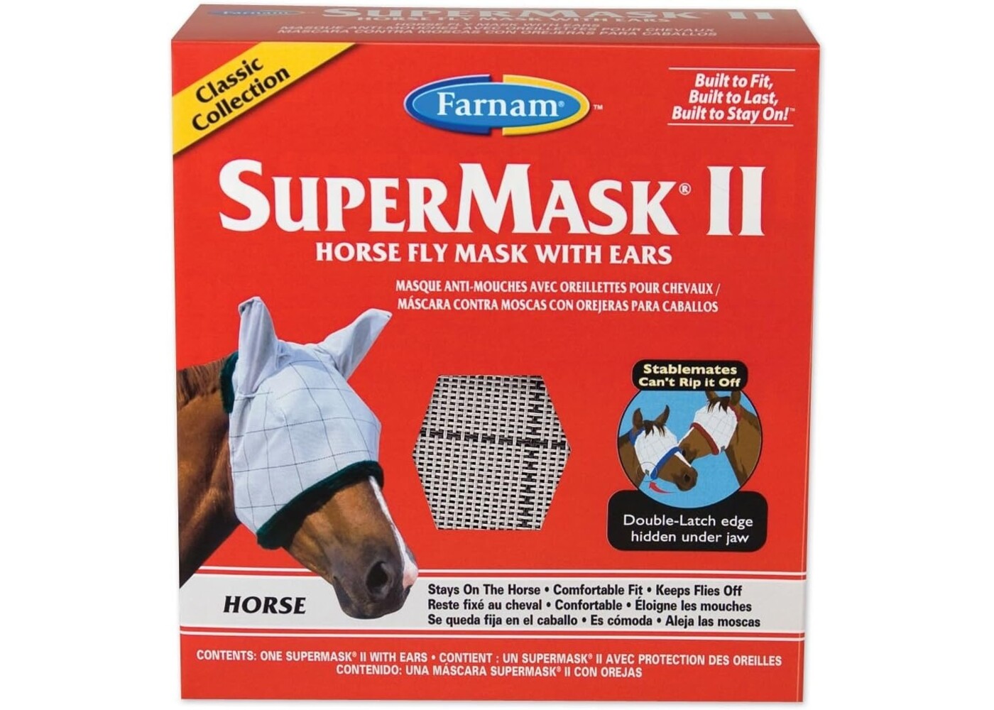 Farnam Supermask II With Ears Classic Collection (Supermask II With Ears Classic Collection - Arab)