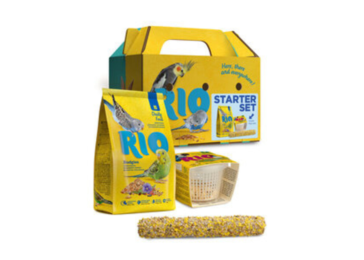 RIO Rio Starter Set per nuovi proprietari di parrocchetti