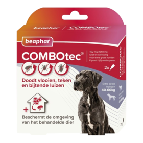 Beaphar Beaphar COMBOtec Spot-On Hund 40 - 60 kg 2 Pipetten