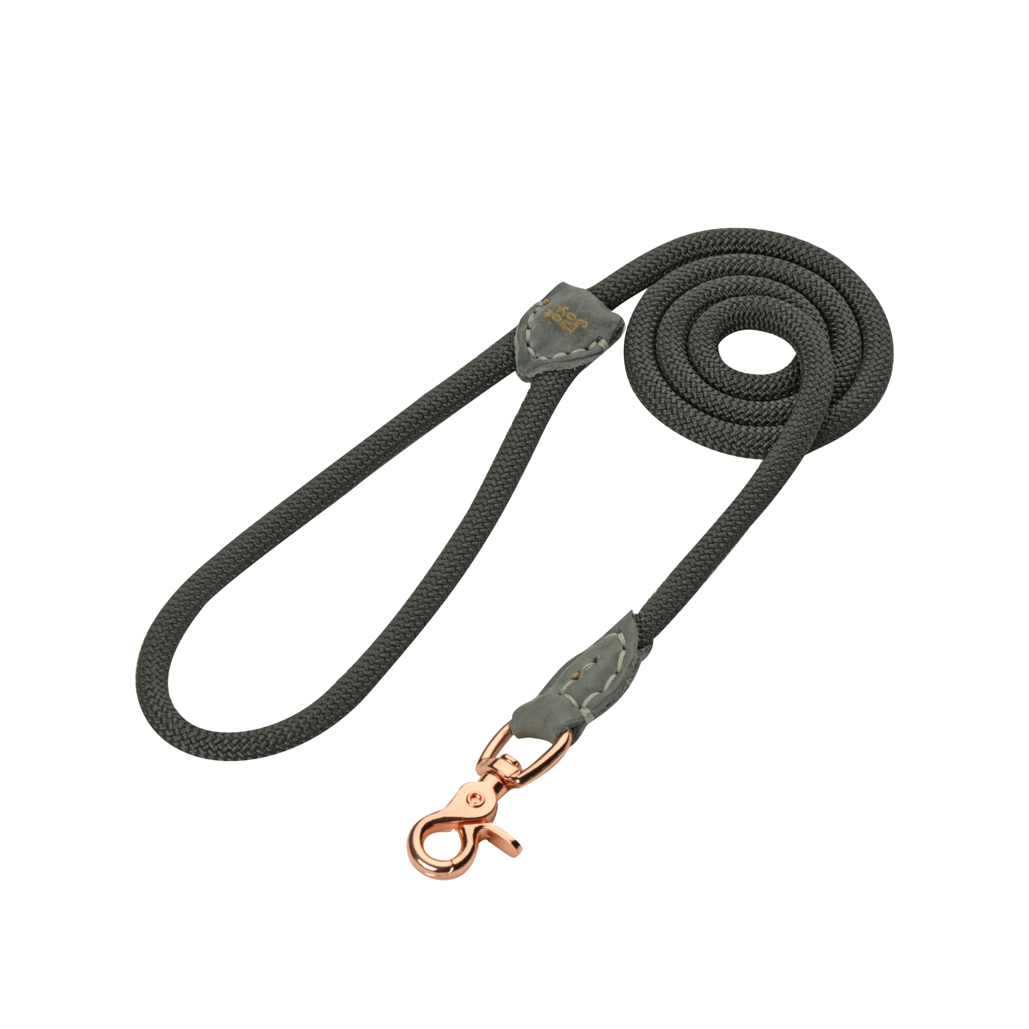 Pet-Joy Pet-Joy The DoggyWalker Rope Leash Dark Grey