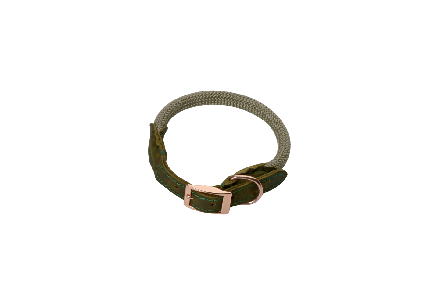 Pet-Joy Pet-Joy The DoggyWalker Collare Tan Green