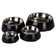 Pet-Joy Pet-Joy The DoggyBowl Metallic Black S