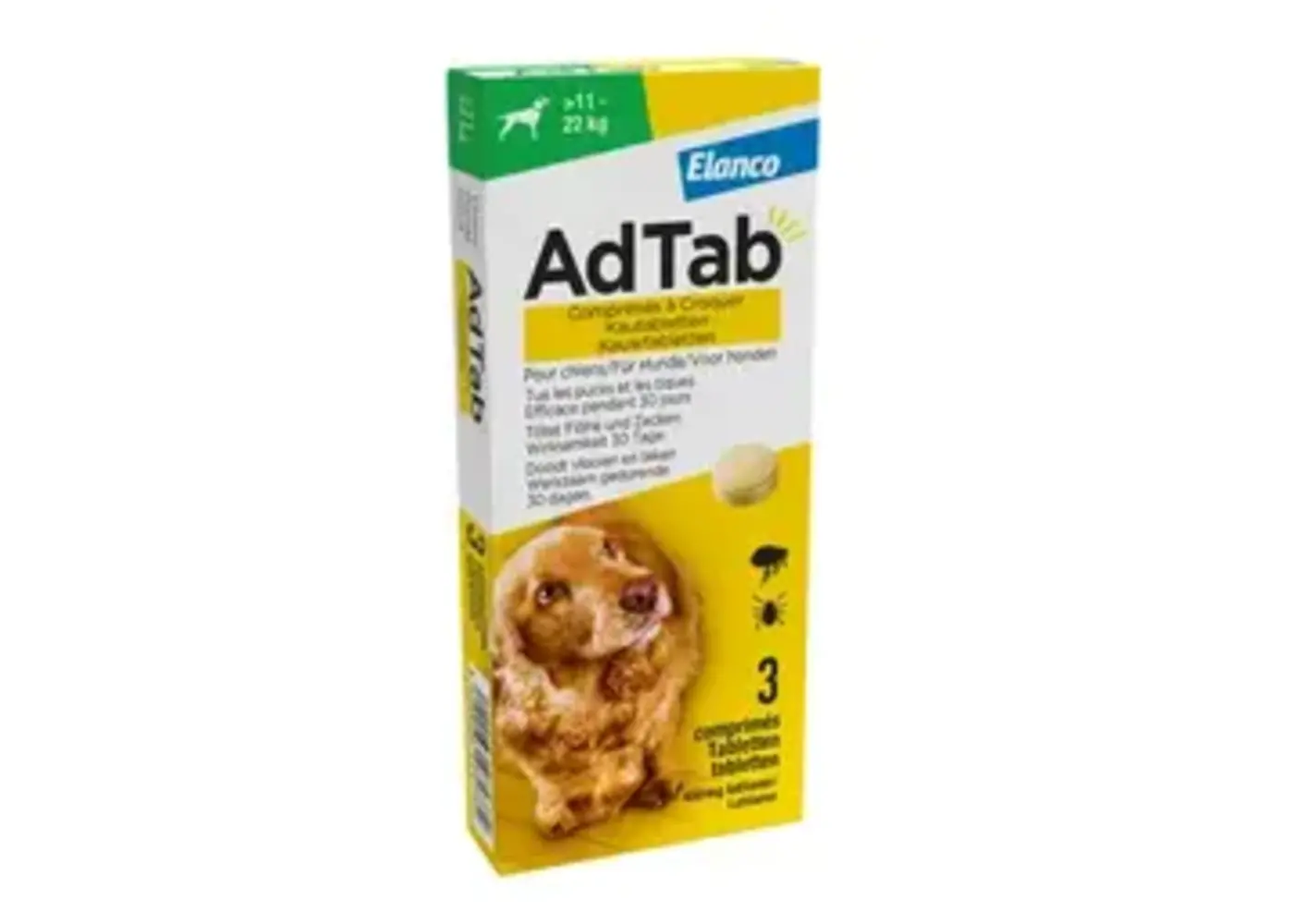 Adtab AdTab Chewable tablets Dog - Copy - Copy