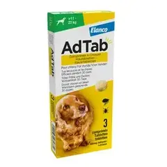 Adtab AdTab Kautabletten Hund 450 mg- 11-22kg- 3 Tabletten