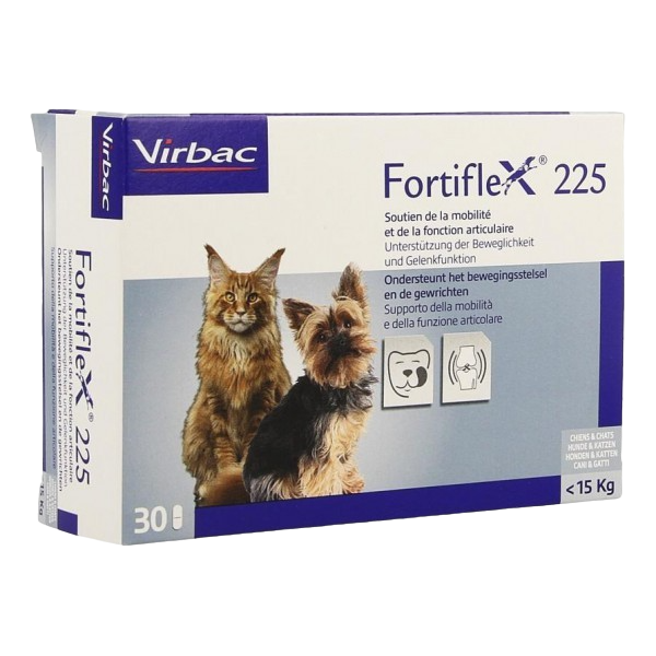 VirBac Fortiflex Advanced Formel 225 - 30 Tabletten