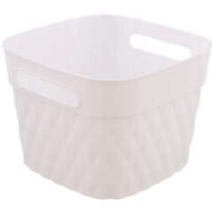 Starplast Starplast Cestino portaoggetti bianco