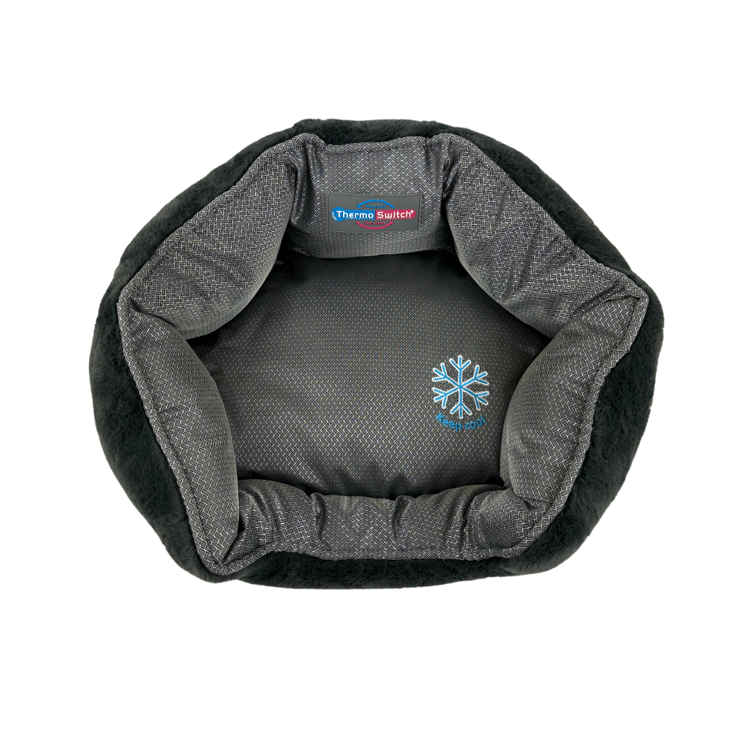 Thermoswitch ThermoSwitch  Santorini memory foam Dark Grey (Santorini Dark Grey S 45 x 38 x 20 cm)
