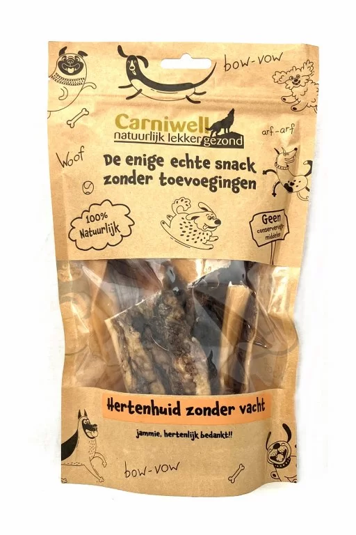 Carniwell Carniwell Pelle di cervo senza pelo 90g