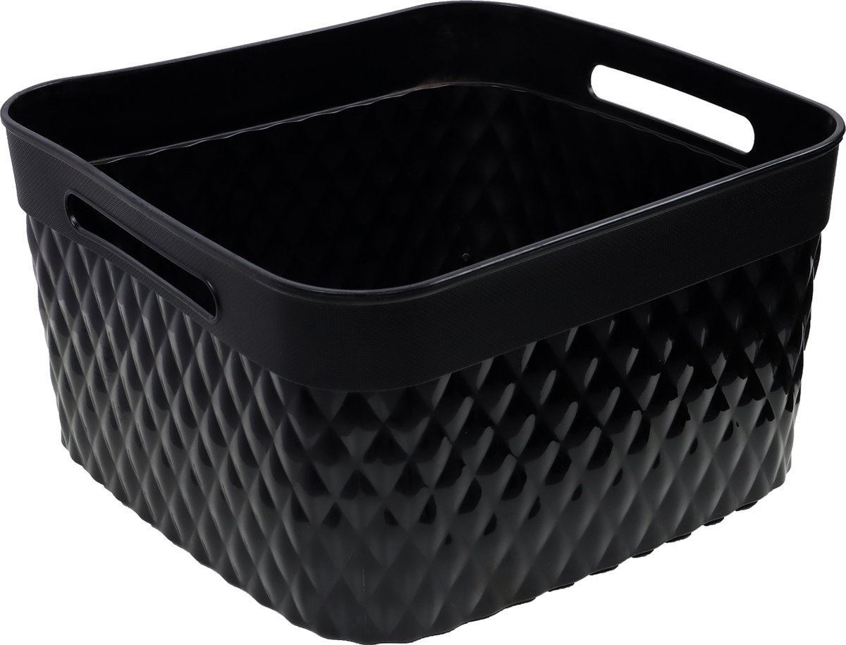 Starplast Starplast Cestino portaoggetti nero