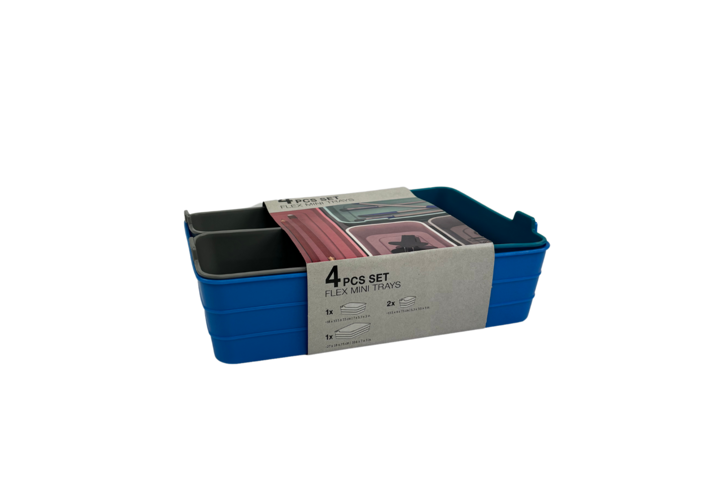 Starplast Starplast Confezione da 4 vassoi Flex