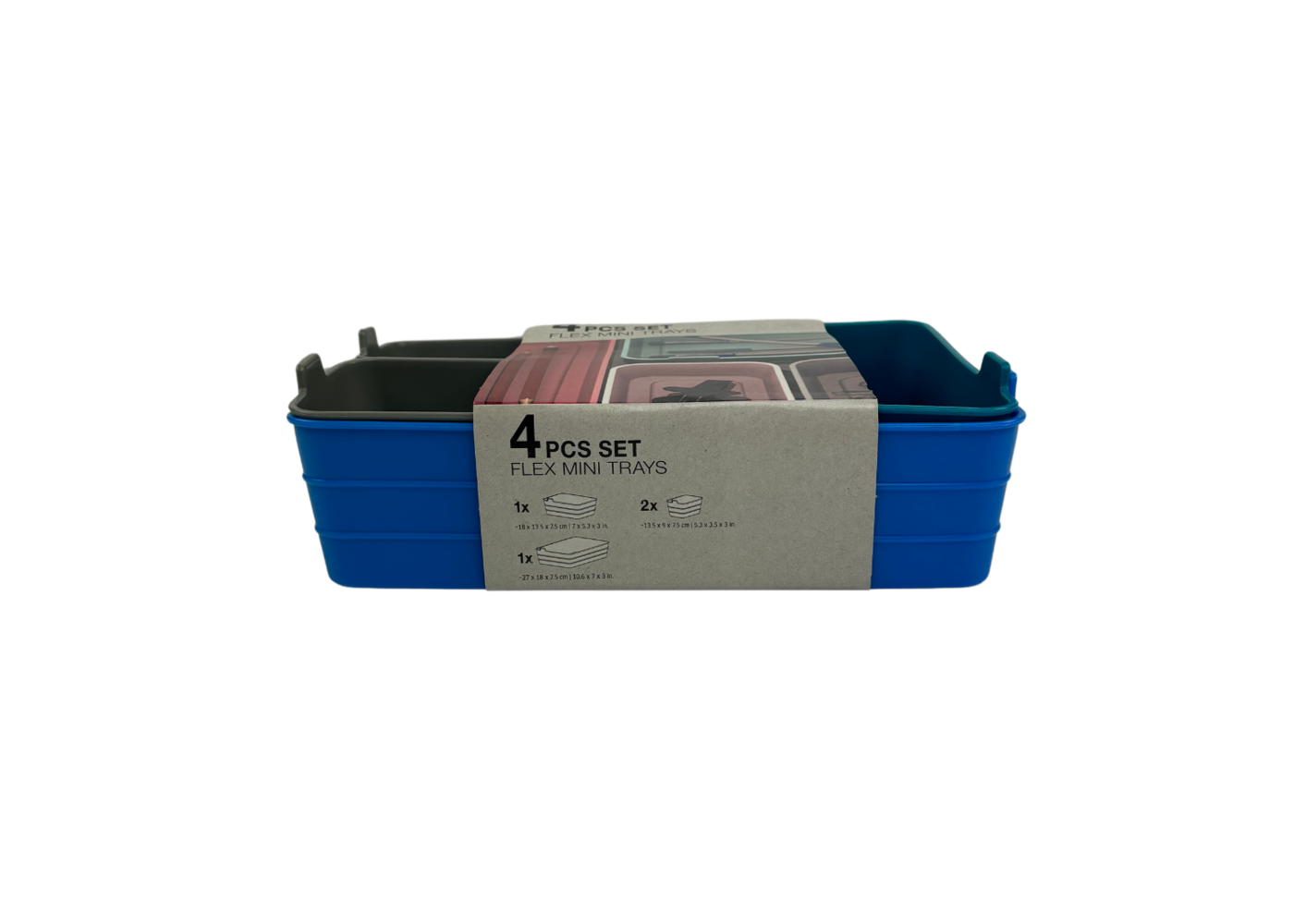 Starplast Starplast Confezione da 4 vassoi Flex