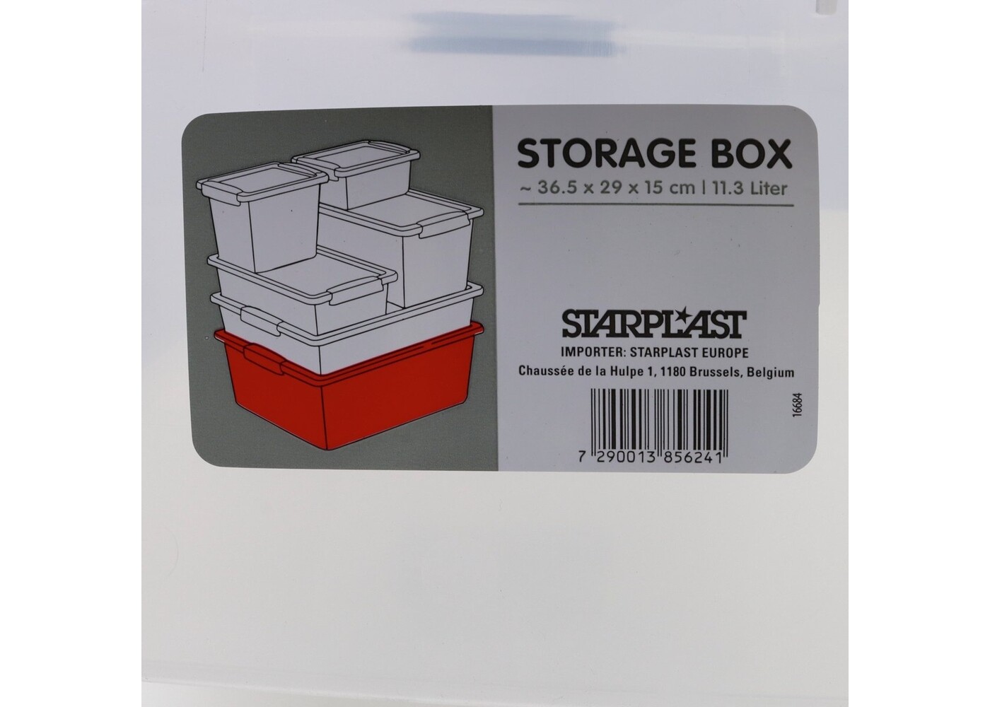 Starplast Starplast Scatola portaoggetti trasparente