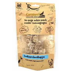 Carniwell Carniwell Snack di pelle di scorfano 80g