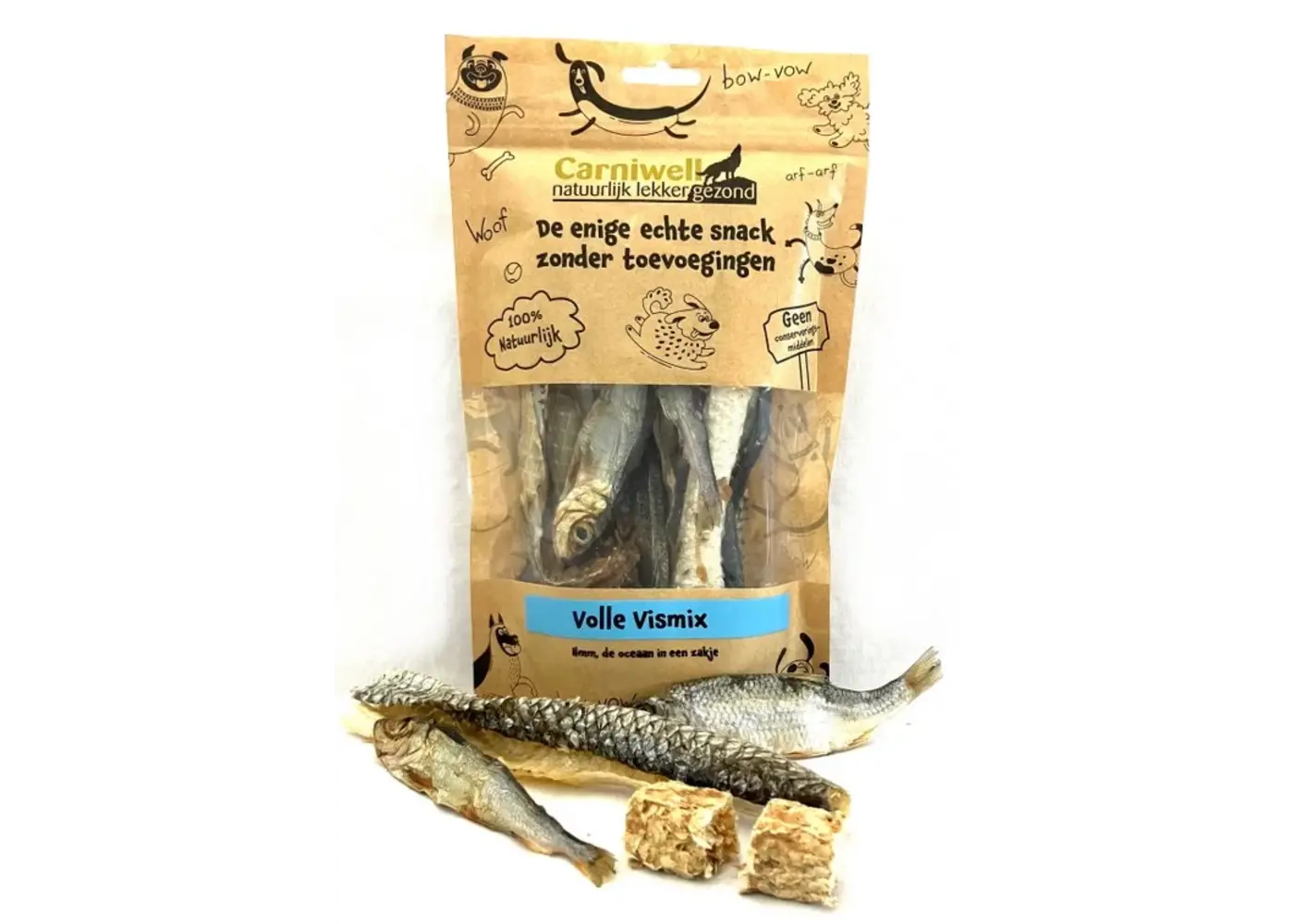 Carniwell Carniwell Mix di pesce intero 100g
