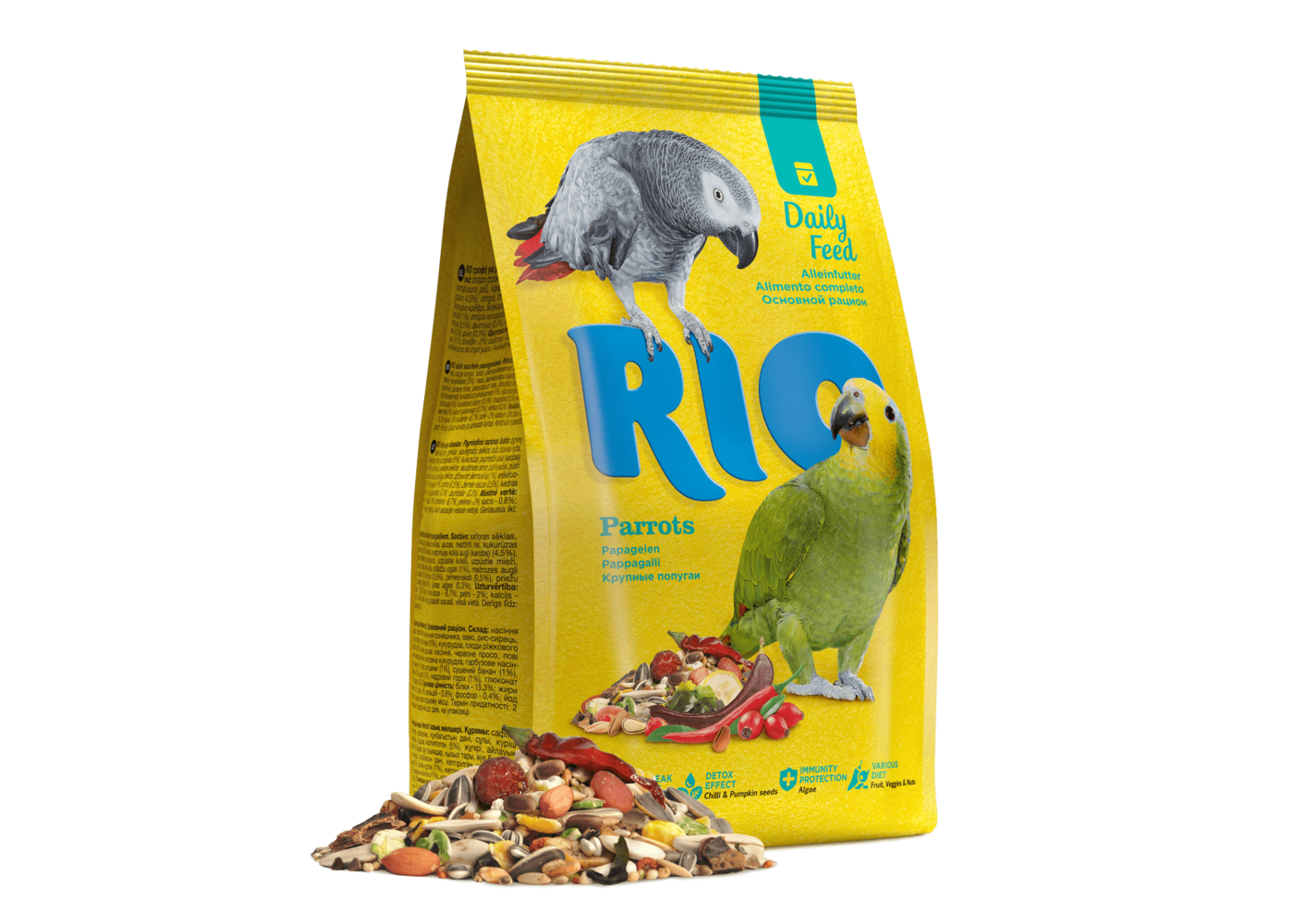 RIO RIO Alimento completo per pappagalli 3 kg