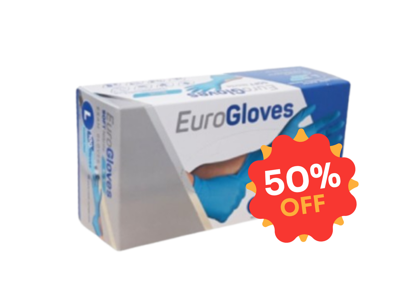 EuroGloves Gloves L Nitril Blue (100 pieces) size L