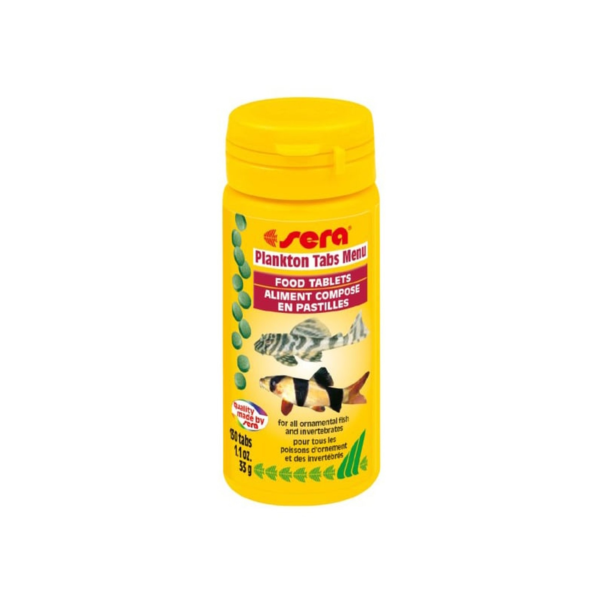 Plankton tabletten 50 ml - Sera Aquarium Visvoer