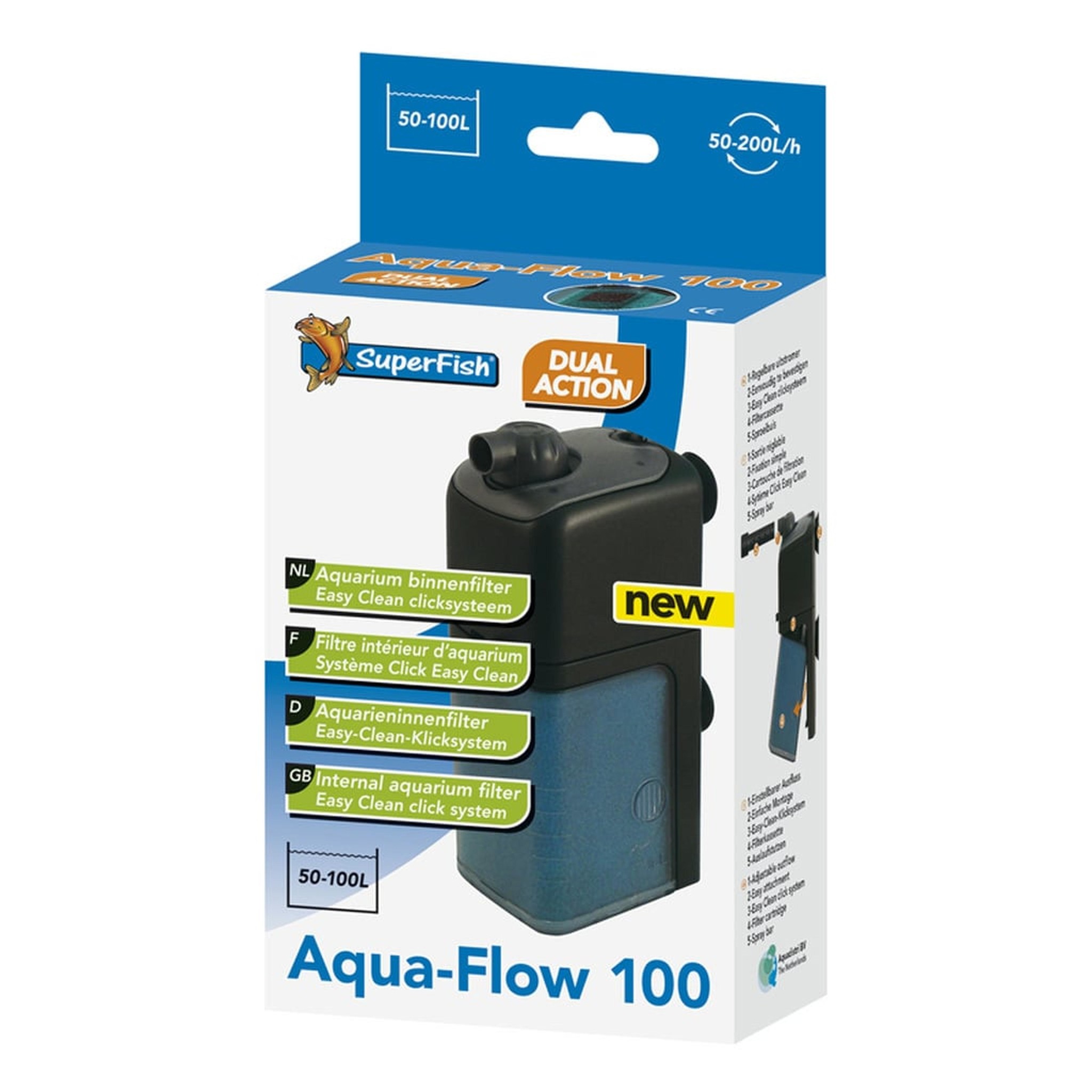 Aqua-flow 100 Aquarium Filter - SuperFish