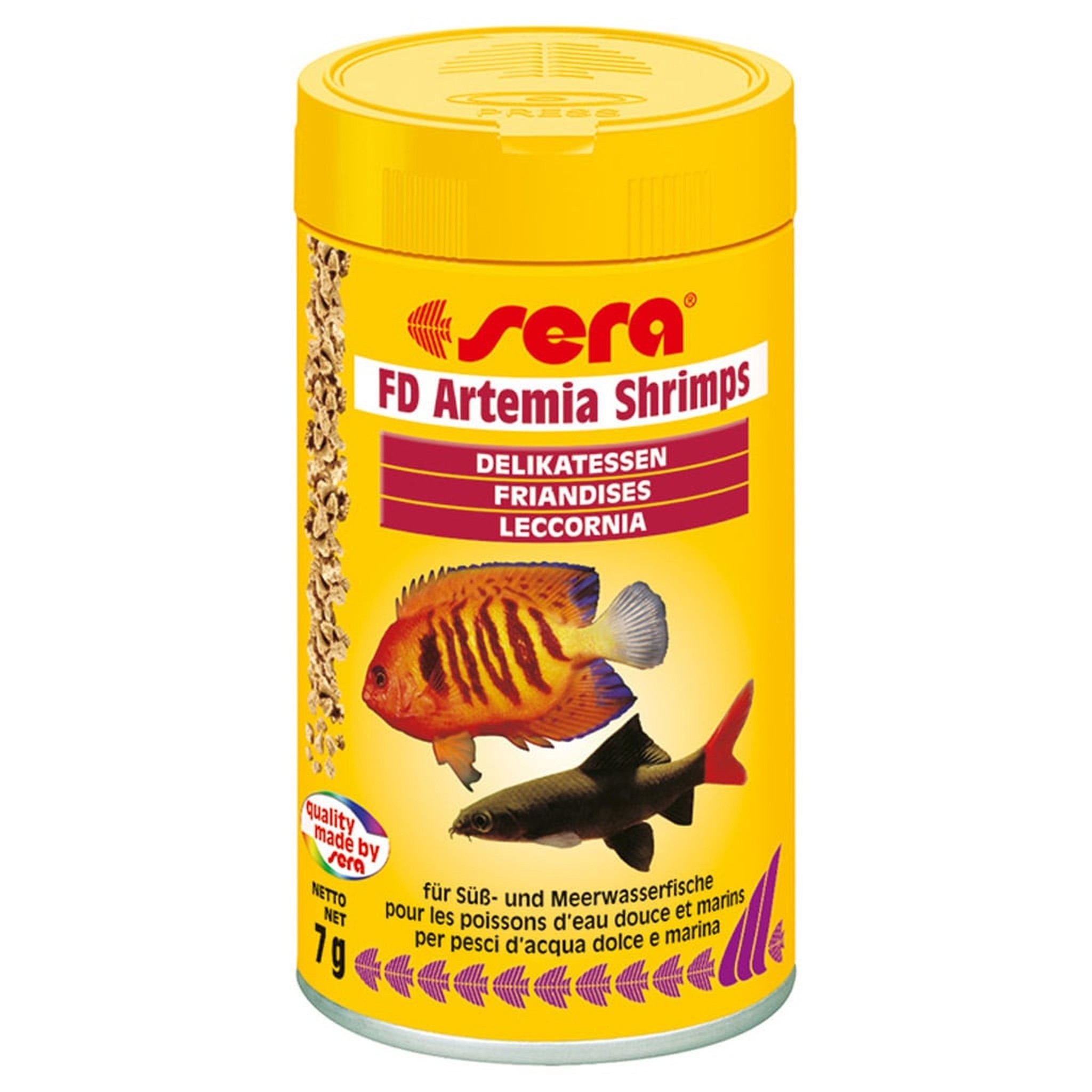 FD Artemia Shrimps 250 ml - Sera Aquarium Visvoer