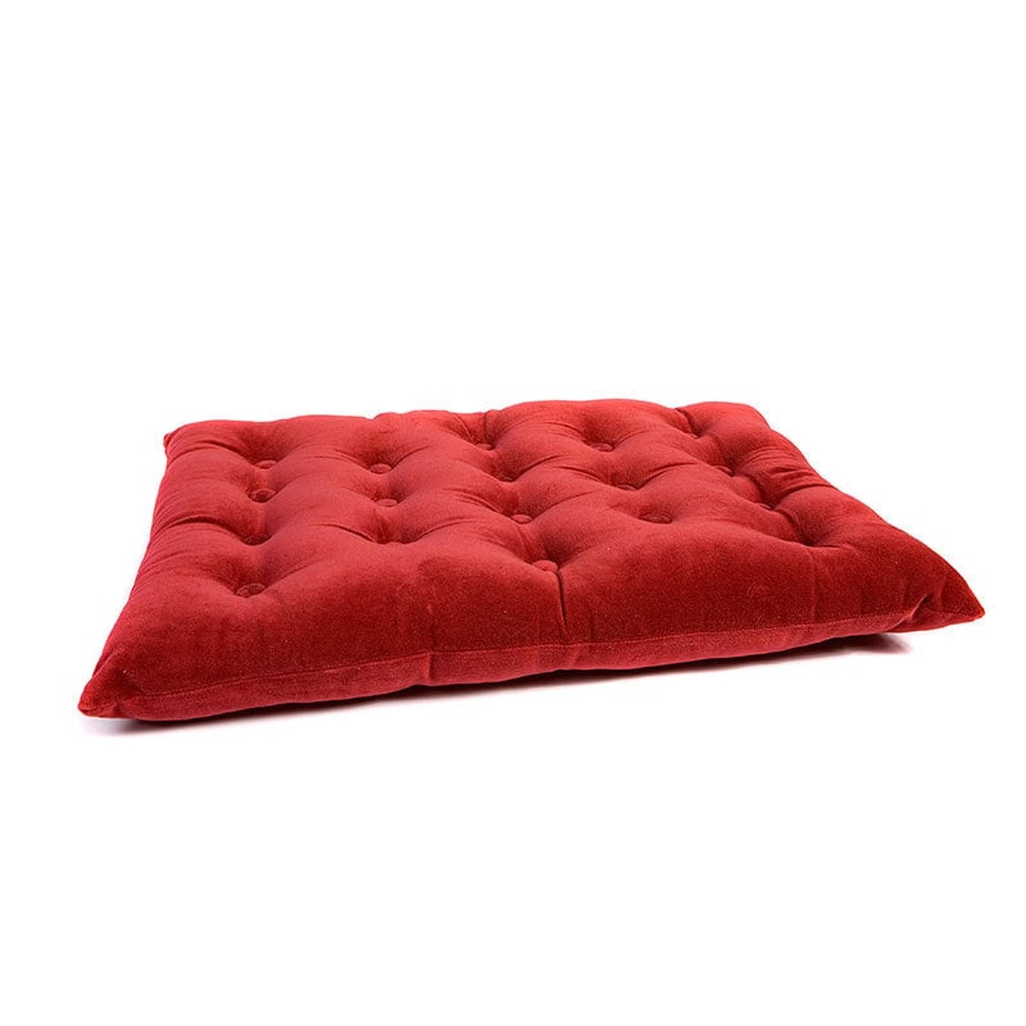 Kussen Chester 45 cm. rood - Lex en Max