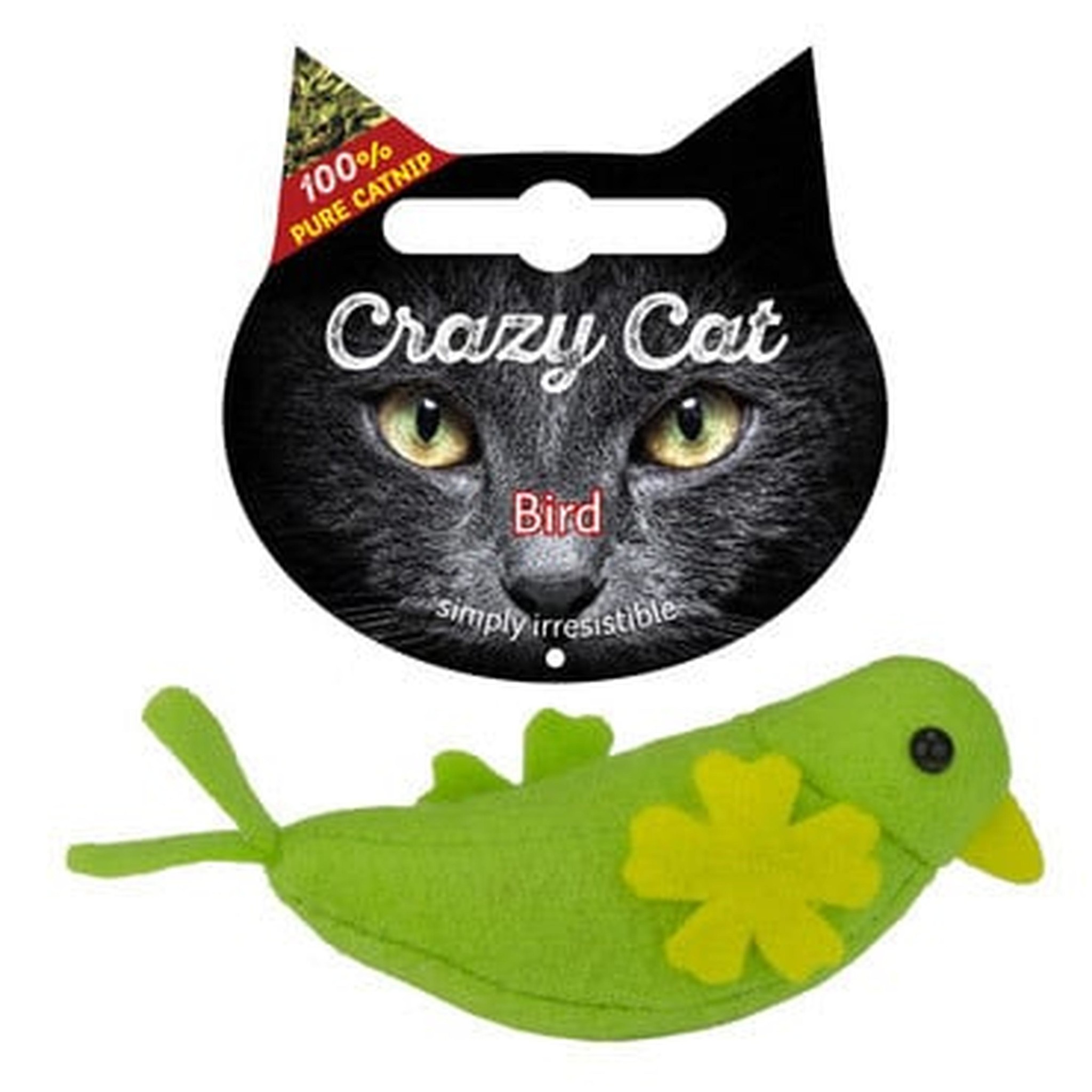 Crazy Cat Bird vol met Catnip - kattenspeeltje