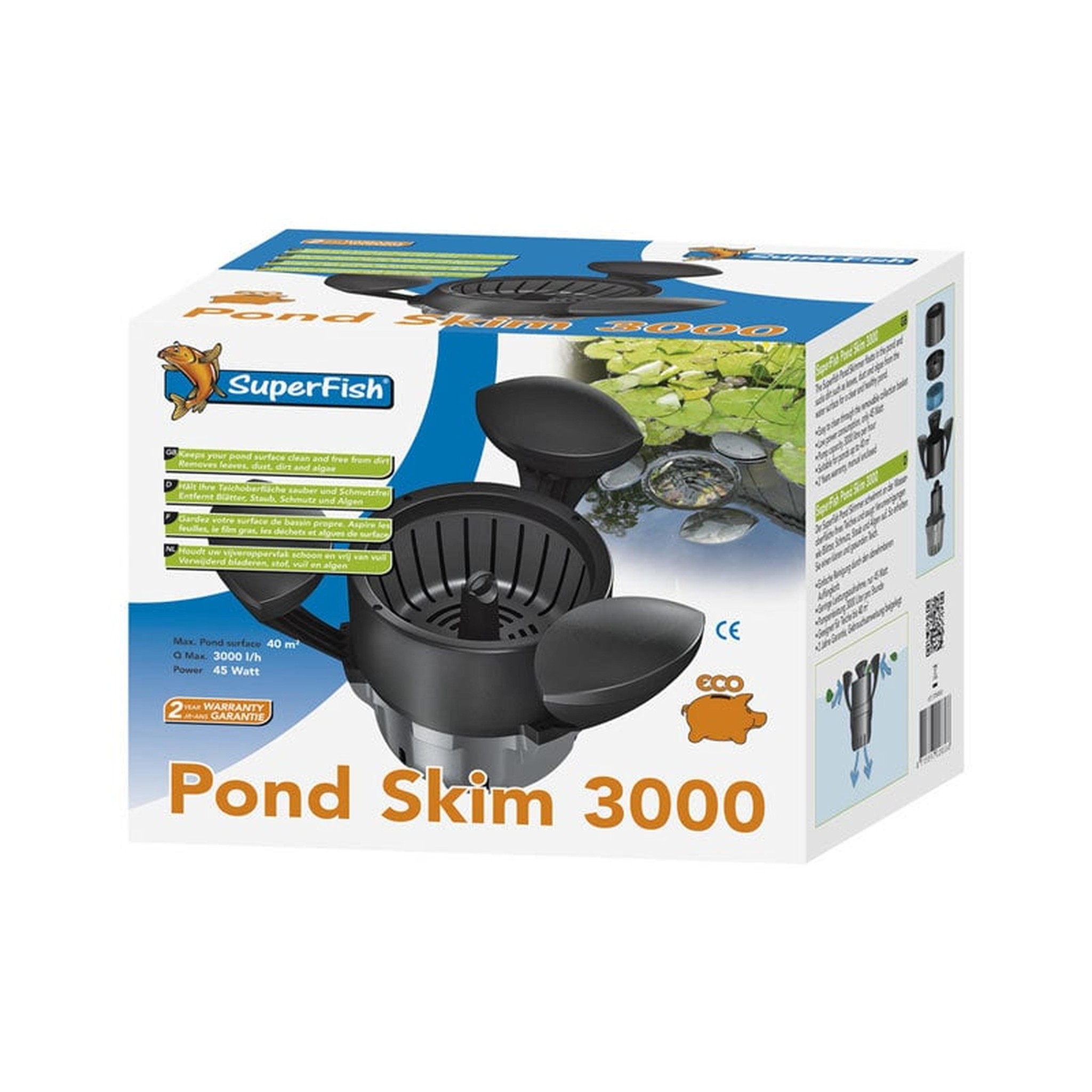 Pond Skim 3000 - SuperFish Vijverskimmer