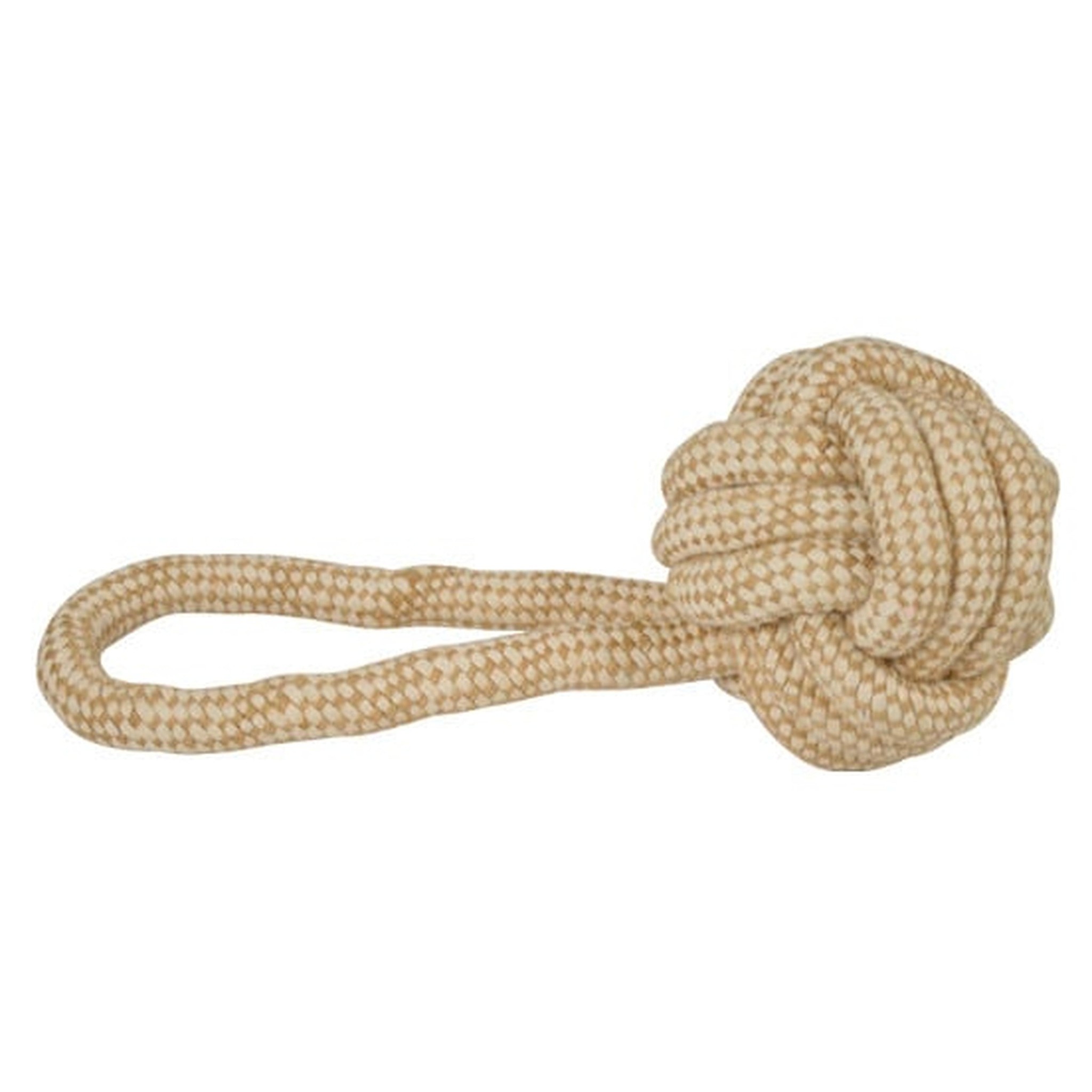 J&V Toys Nuria Rope Pull Ball 29 cm. - Hondenspeeltje