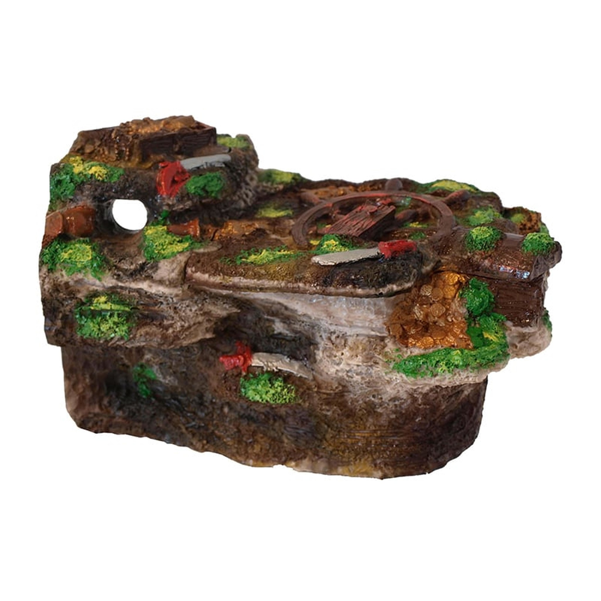 Aquarium terras Piraat - aquarium decoratie