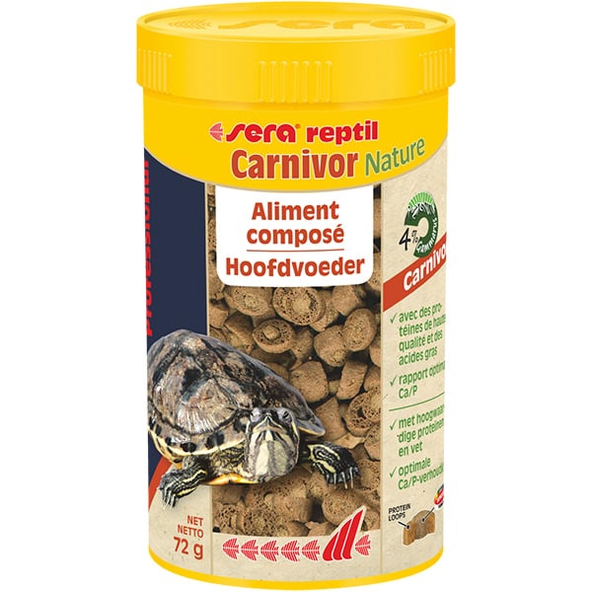 Reptil Professional Carnivor Nature 250 ml - Sera
