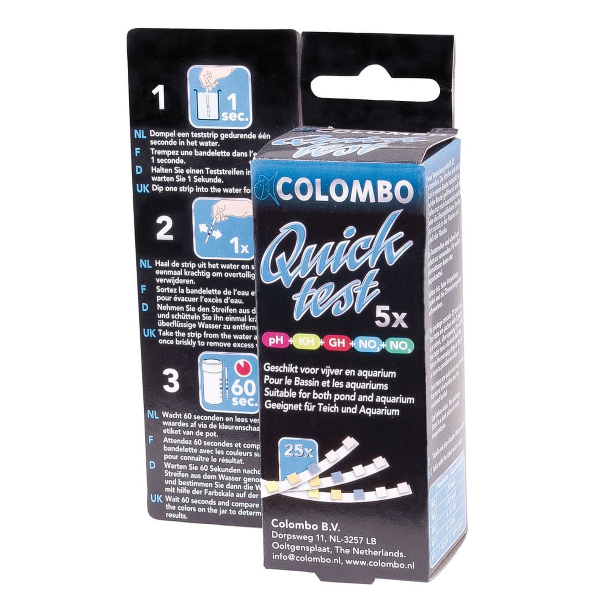 Quicktest 50 strips - Colombo Watertest