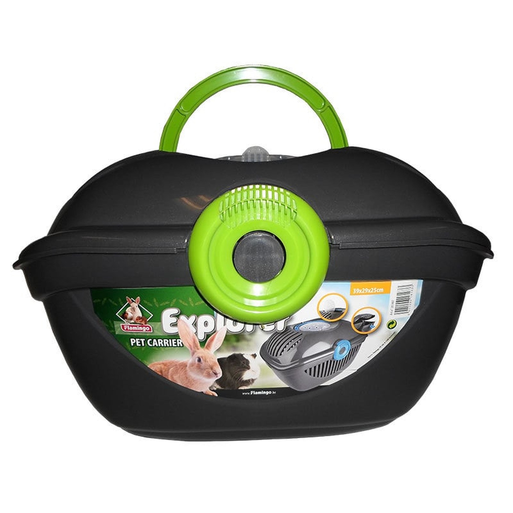 Transportkooi knaagdier explorer - groen