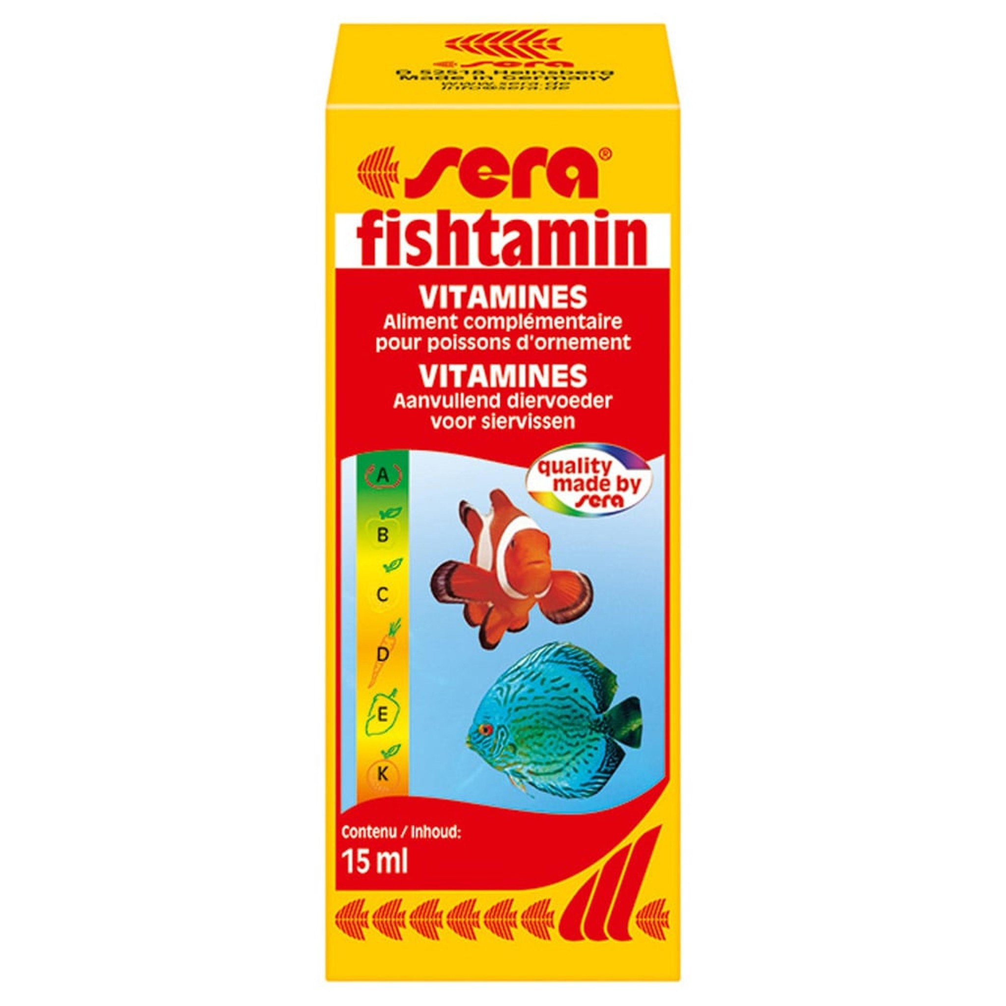 Fishtamin 100 ml - Sera Aquarium Medicijnen