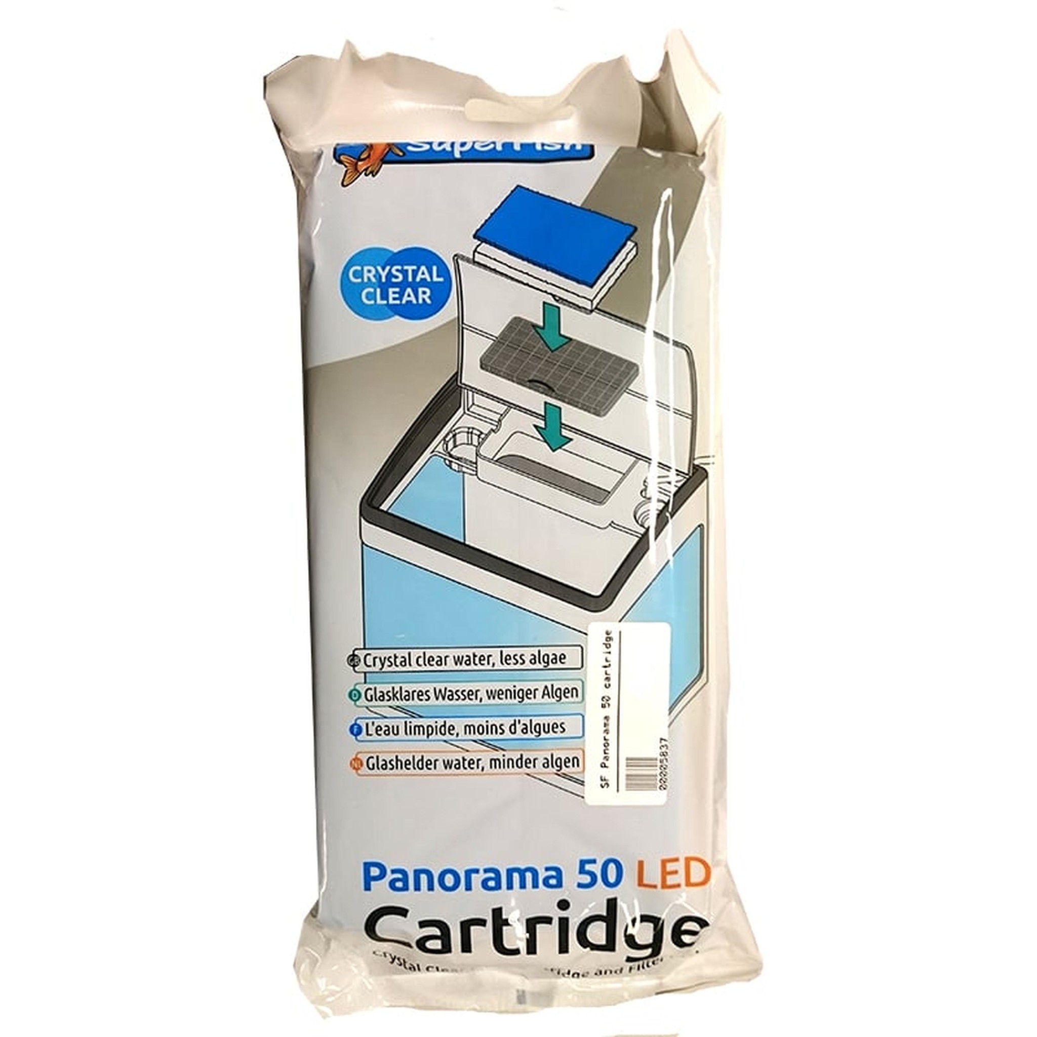 Panorama LED 50 cartridge - SuperFish aquariumfilter