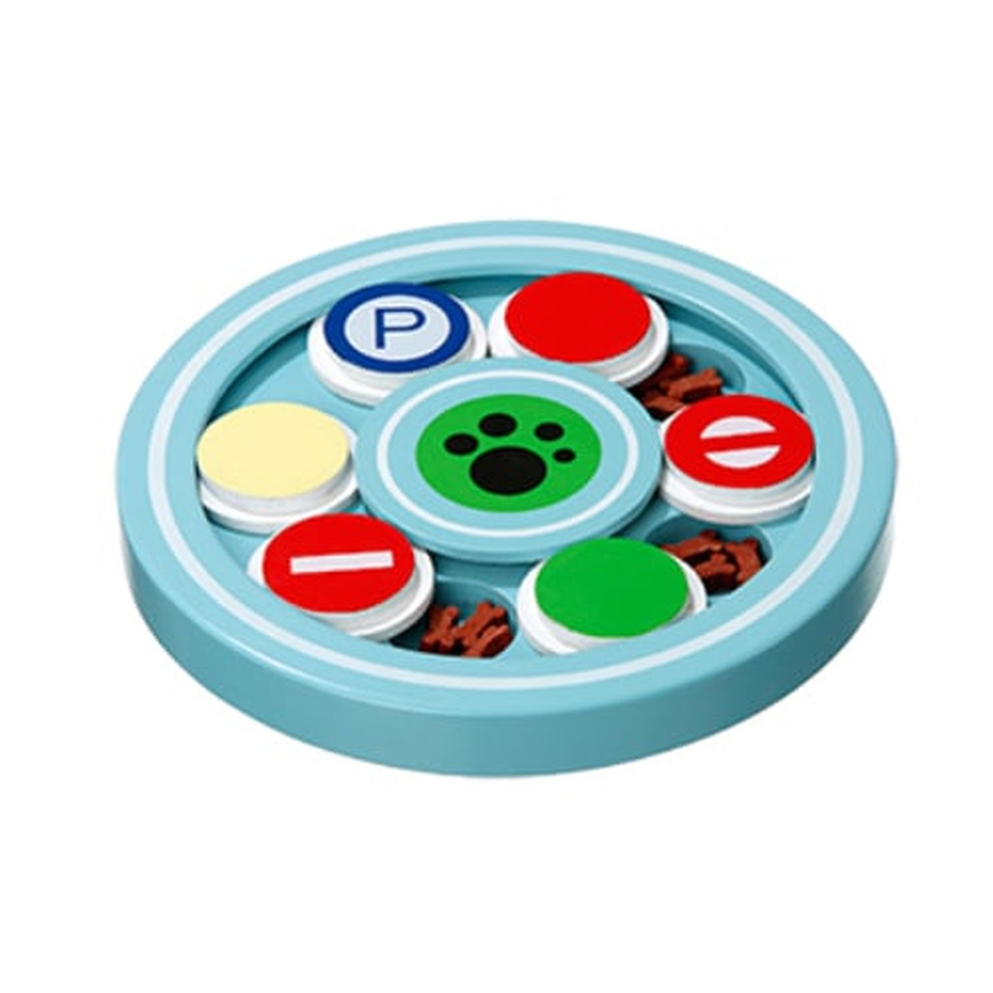 Interactief puppyspeelgoed rond 22 cm - Hondenspeelgoed
