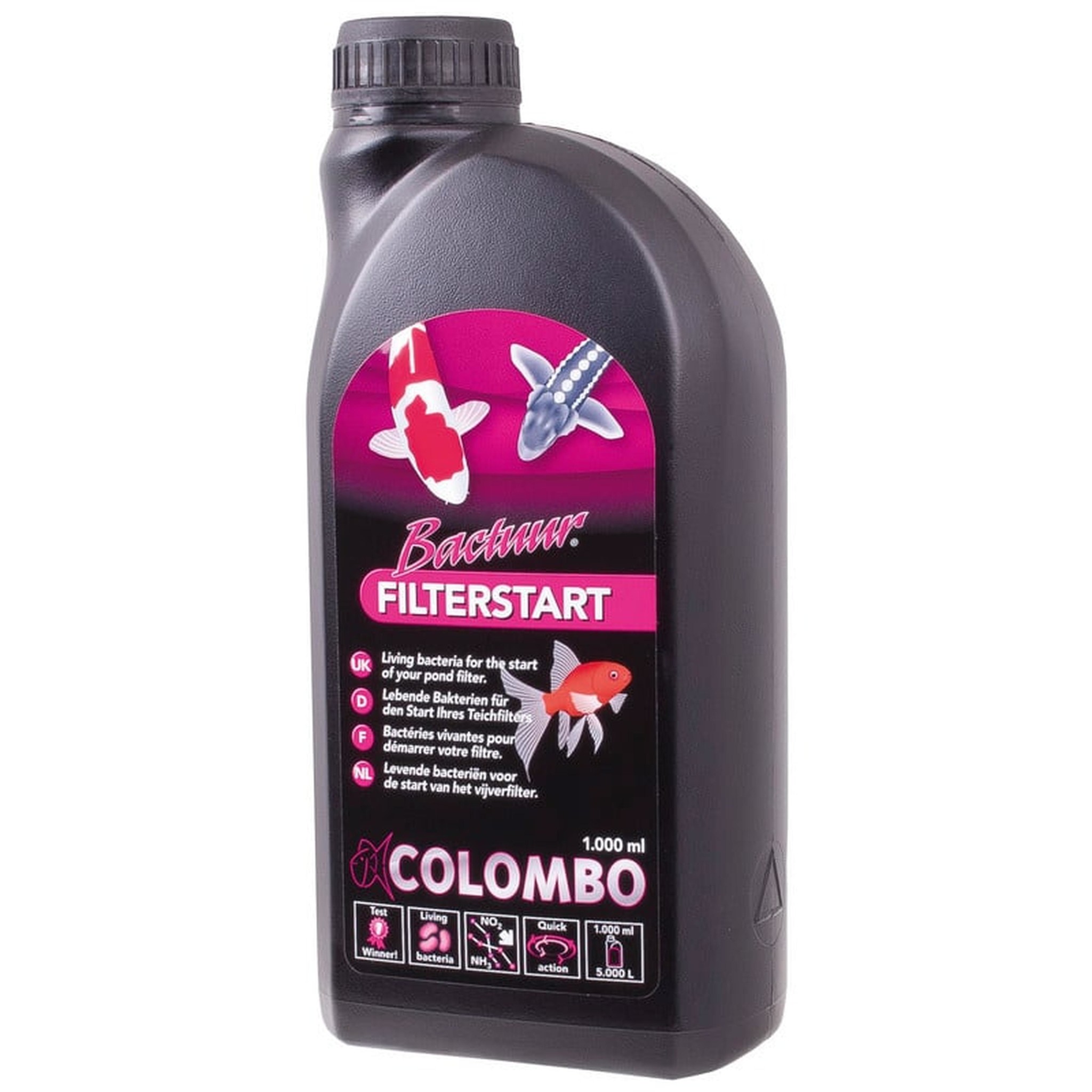 Bactuur Filter Start 1000 ml. - Colombo Vijver Waterbehandel