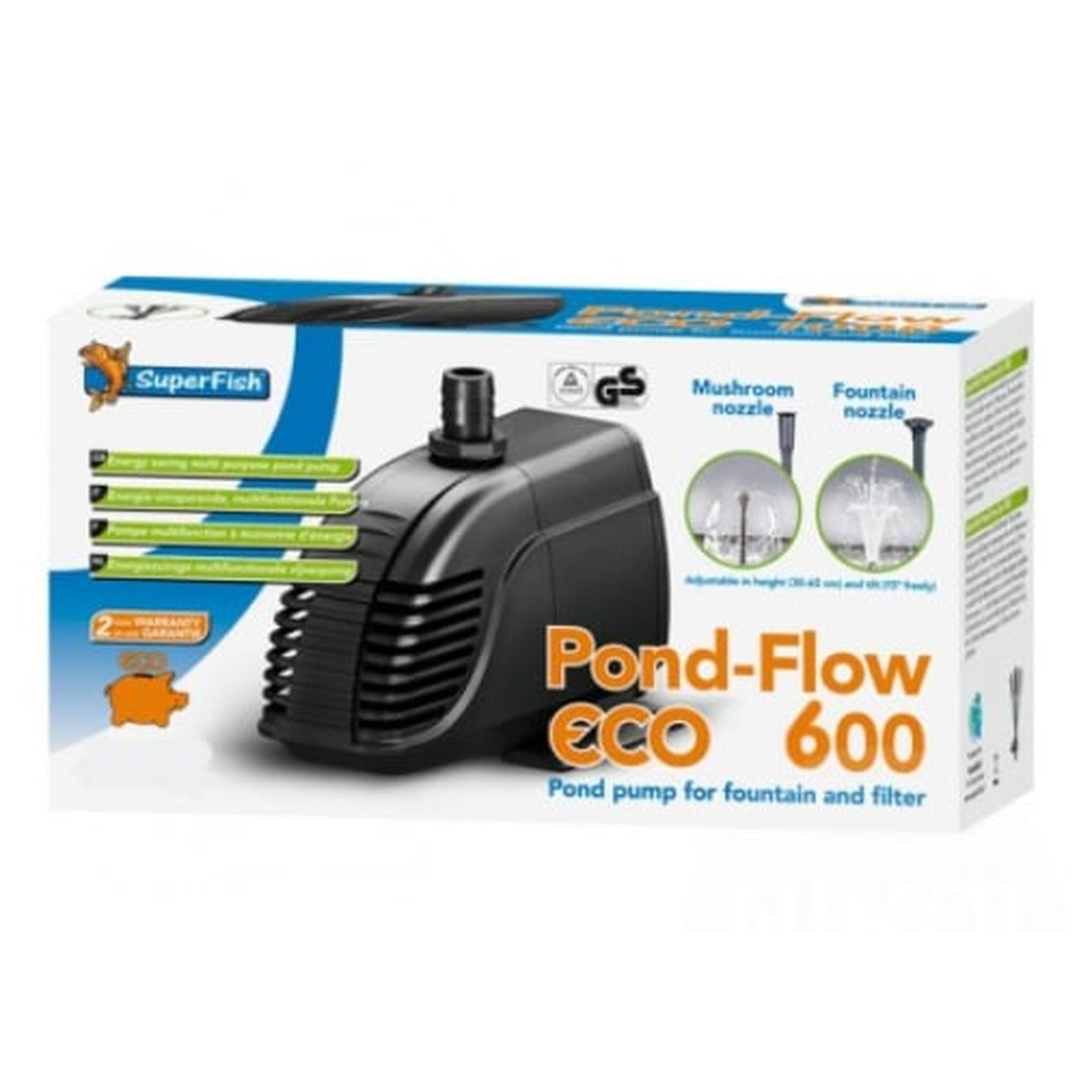 Pond Flow Eco 600 - SuperFish vijverpomp