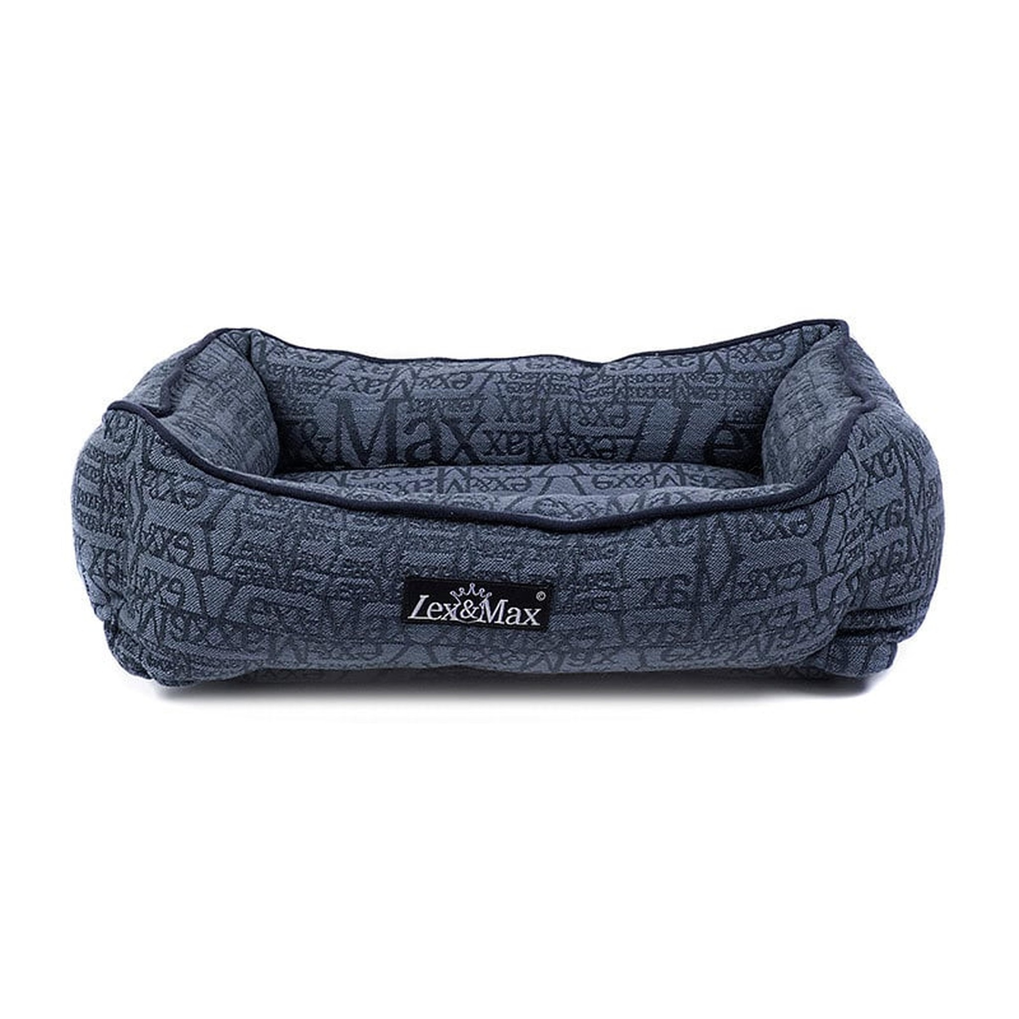 Katten en hondenmand chic indigoblauw - Lex en Max
