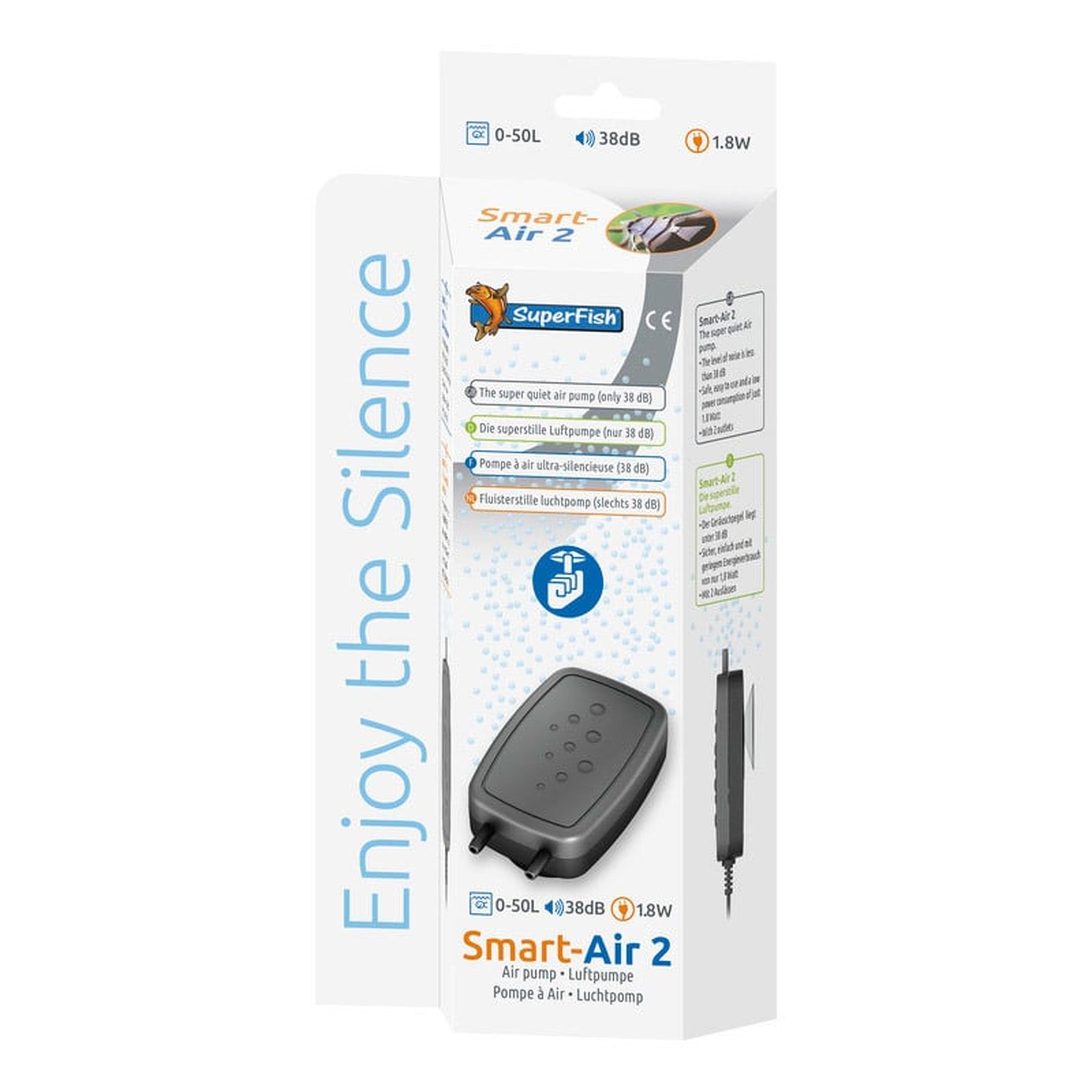Smart air 2 - SuperFish Aquarium Luchtpomp